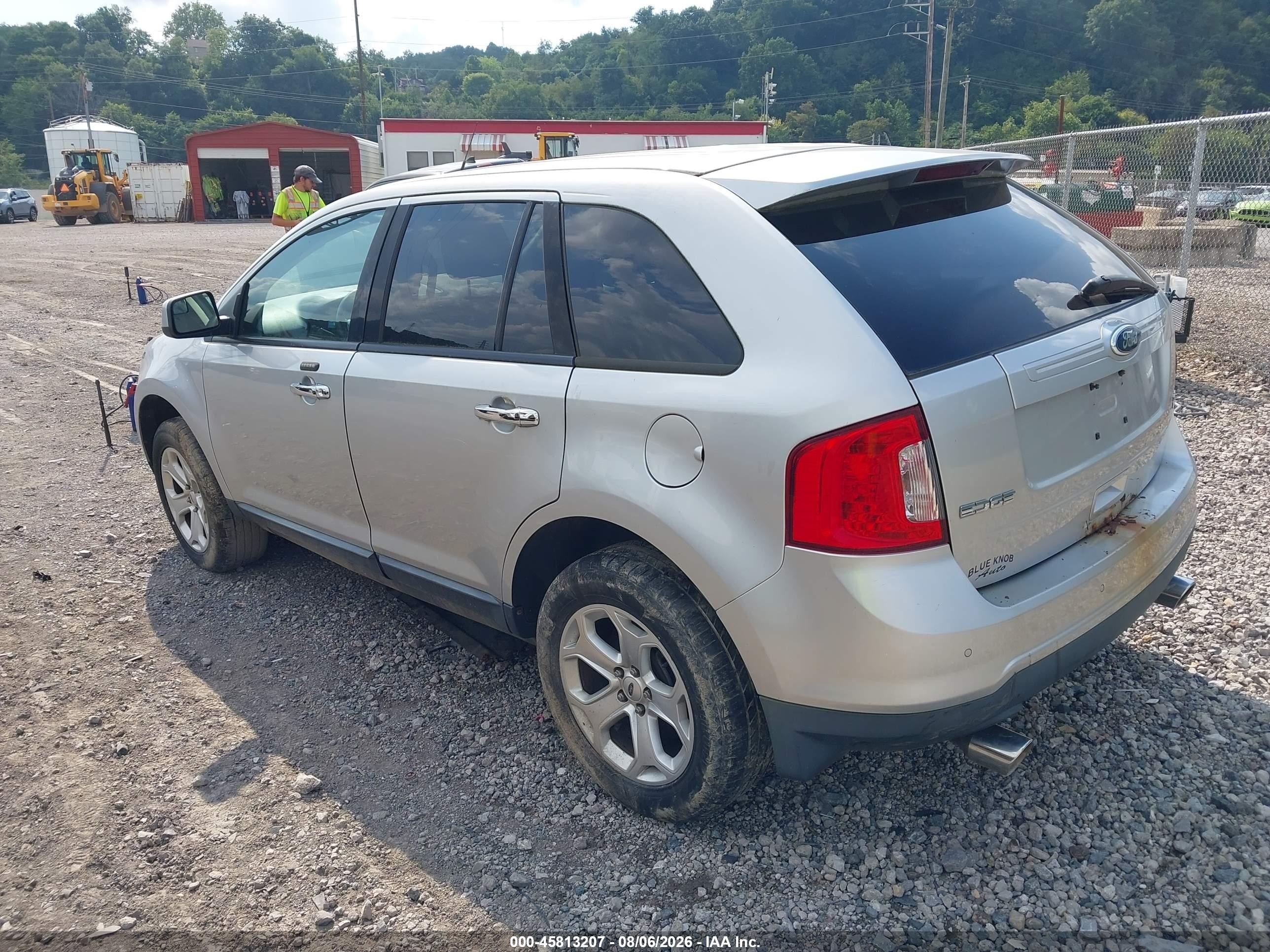 2011 Ford Edge Sel Silver vin: 2FMDK4JC0BBA76259