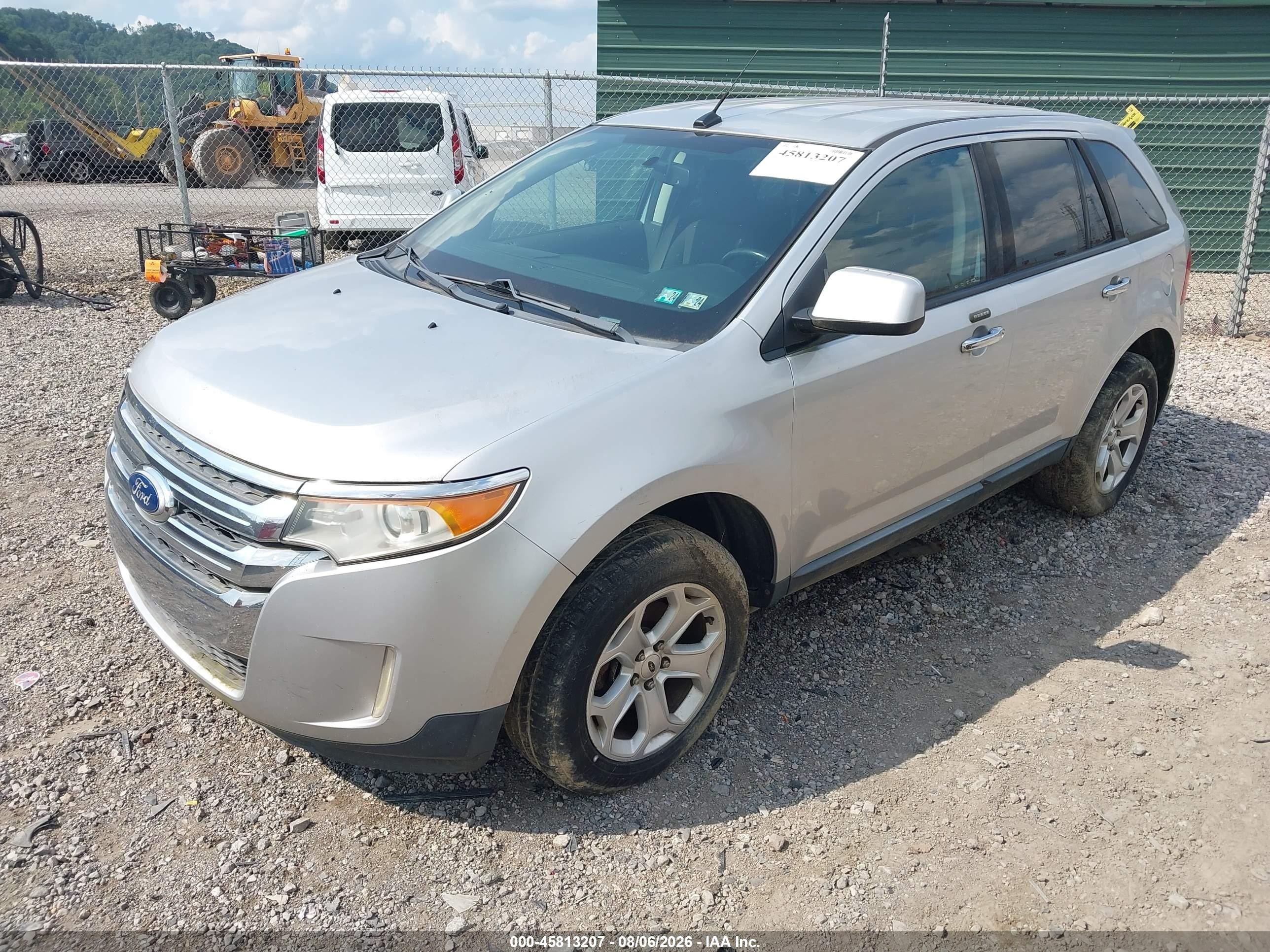 2011 Ford Edge Sel Silver vin: 2FMDK4JC0BBA76259