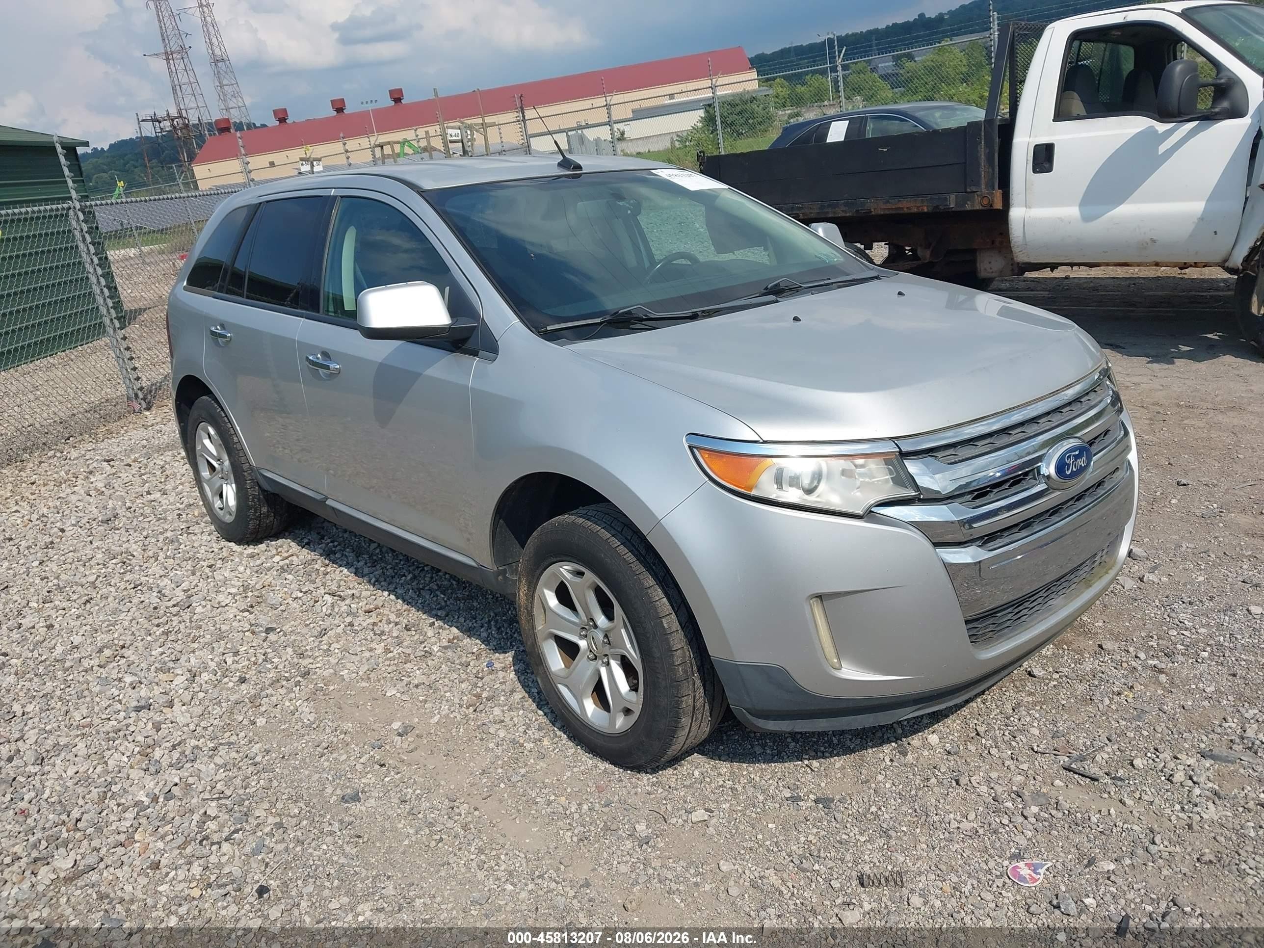 2011 Ford Edge Sel Silver vin: 2FMDK4JC0BBA76259