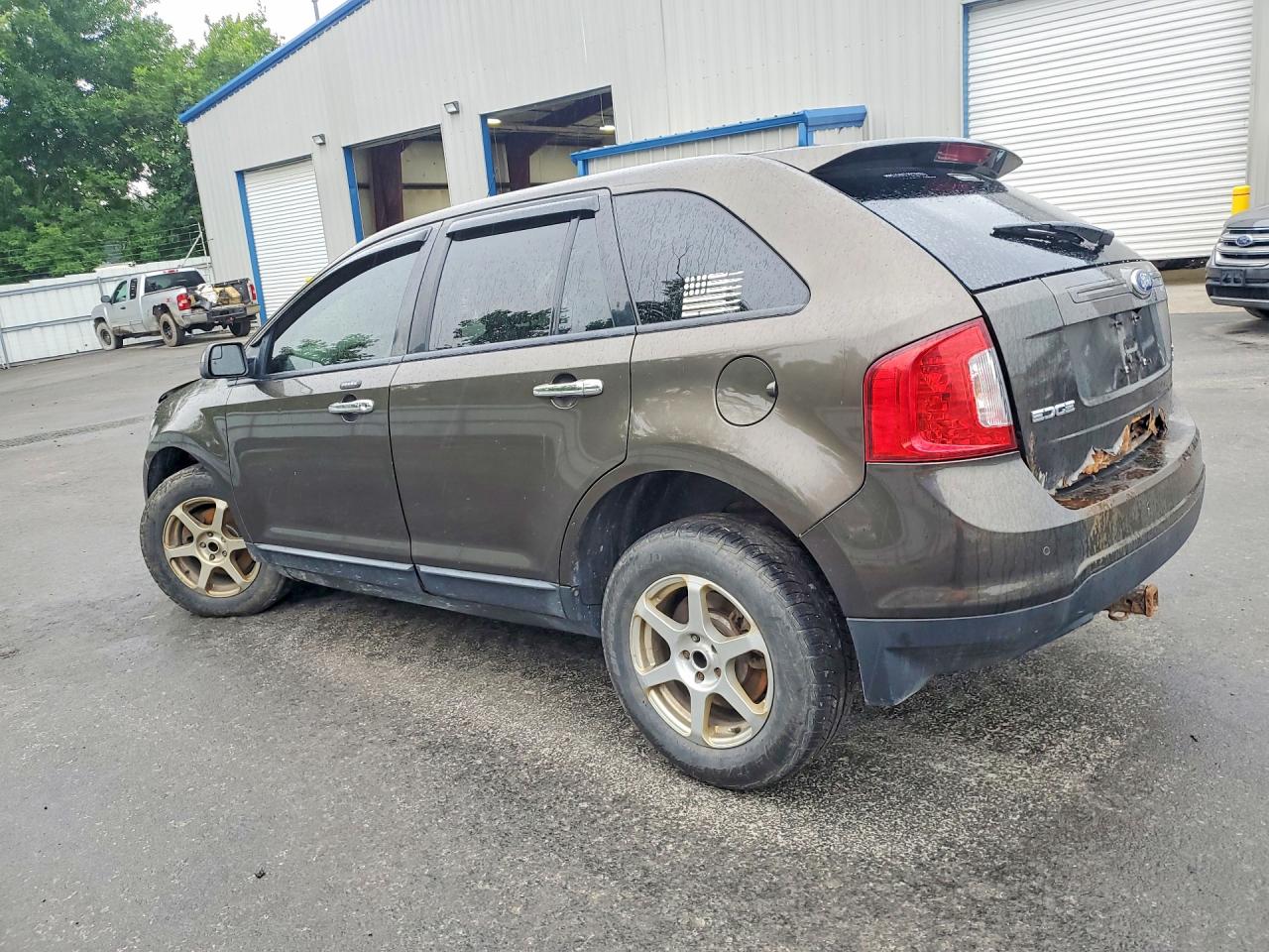 2011 Ford Edge Sel Brown vin: 2FMDK4JC0BBA90906