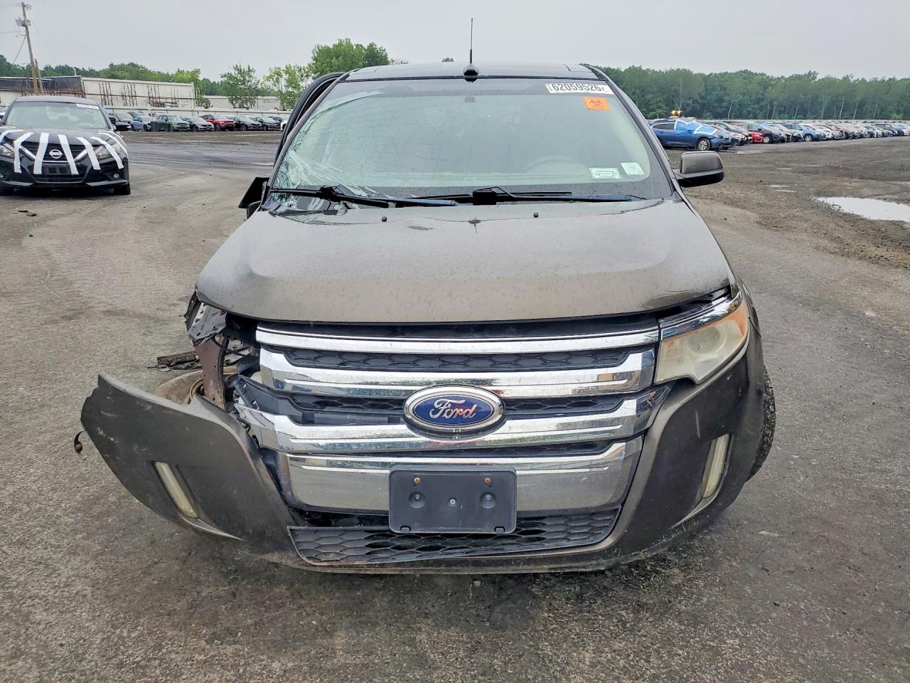 2011 Ford Edge Sel Brown vin: 2FMDK4JC0BBA90906
