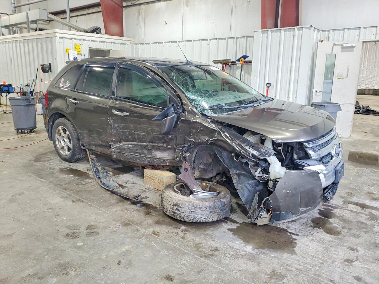 2011 Ford Edge Sel Brown vin: 2FMDK4JC0BBA90906