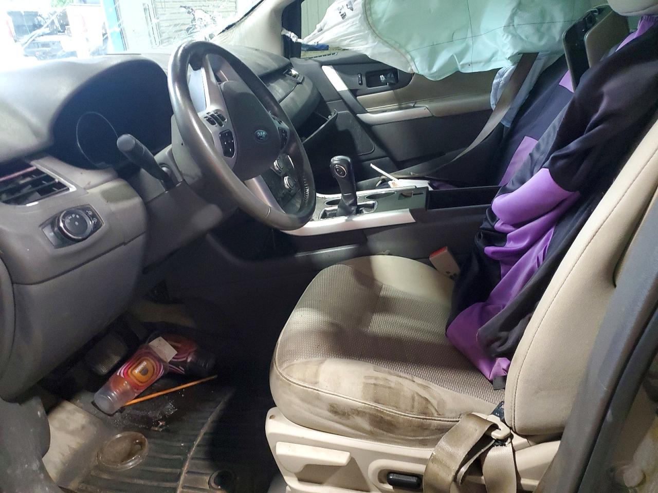 2011 Ford Edge Sel Brown vin: 2FMDK4JC0BBA90906