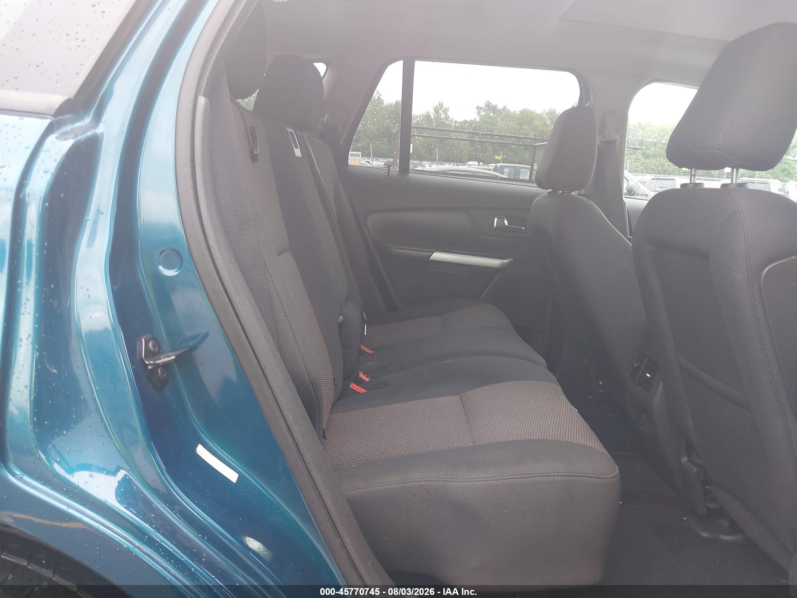 2011 Ford Edge Sel Blue vin: 2FMDK4JC0BBB42552