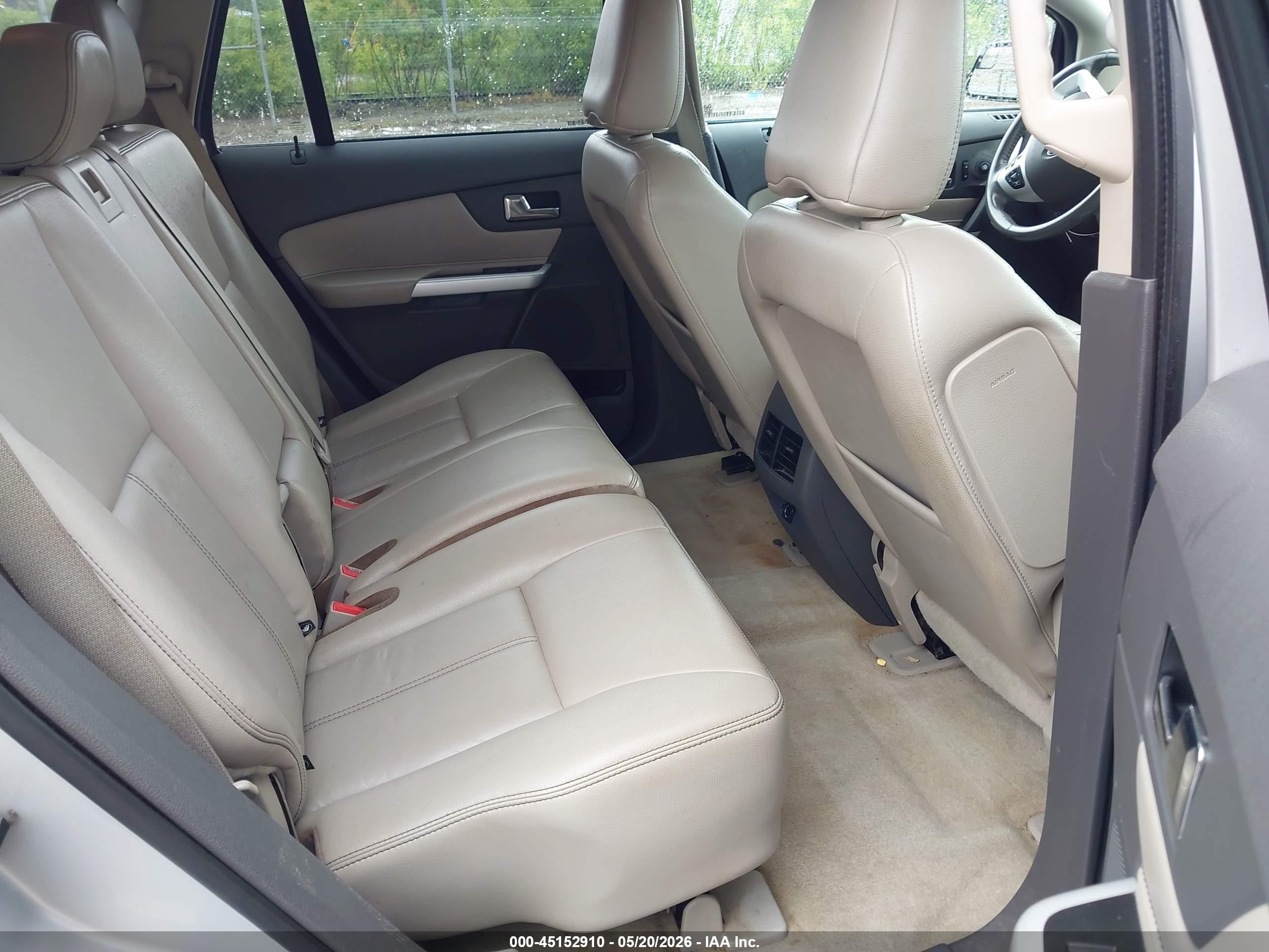 2012 Ford Edge Sel Silver vin: 2FMDK4JC0CBA06407