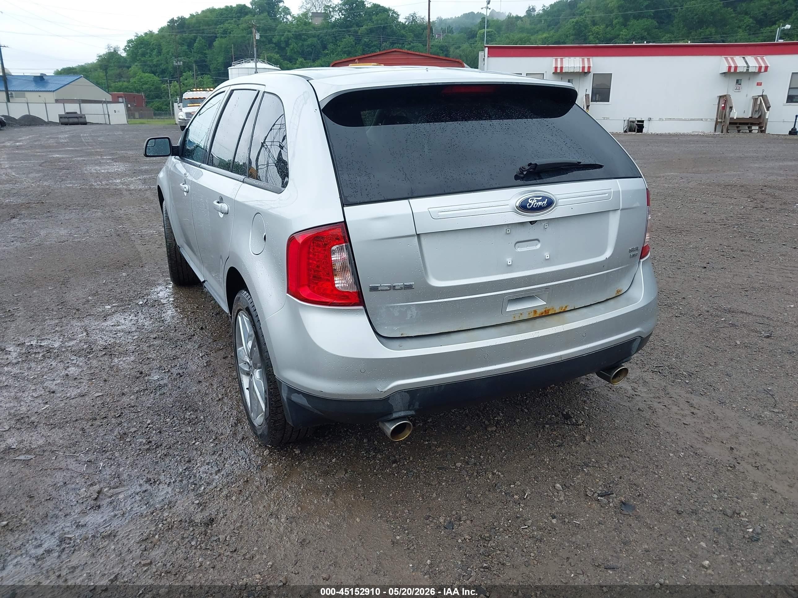 2012 Ford Edge Sel Silver vin: 2FMDK4JC0CBA06407