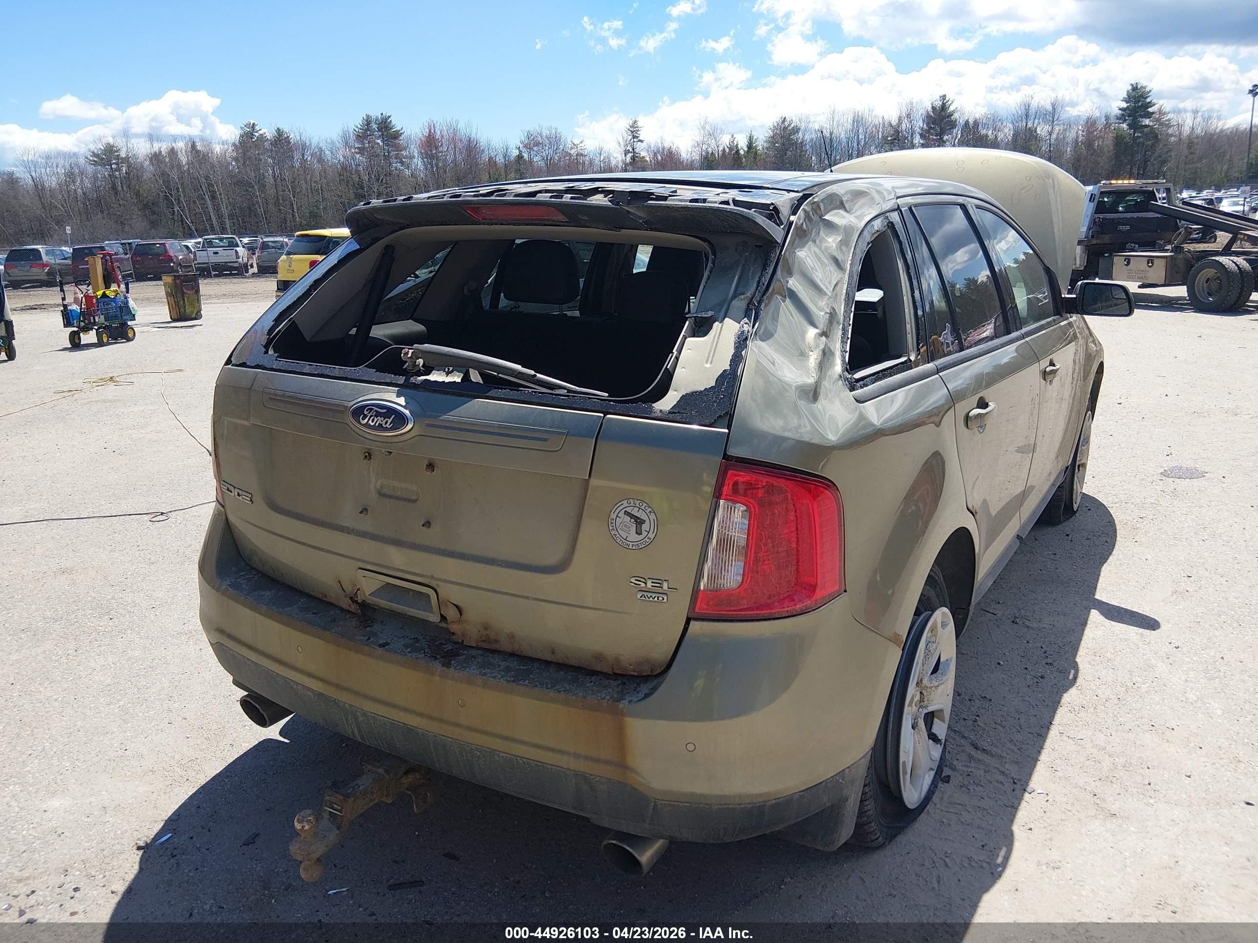 2012 Ford Edge Sel Зеленый vin: 2FMDK4JC0CBA11090