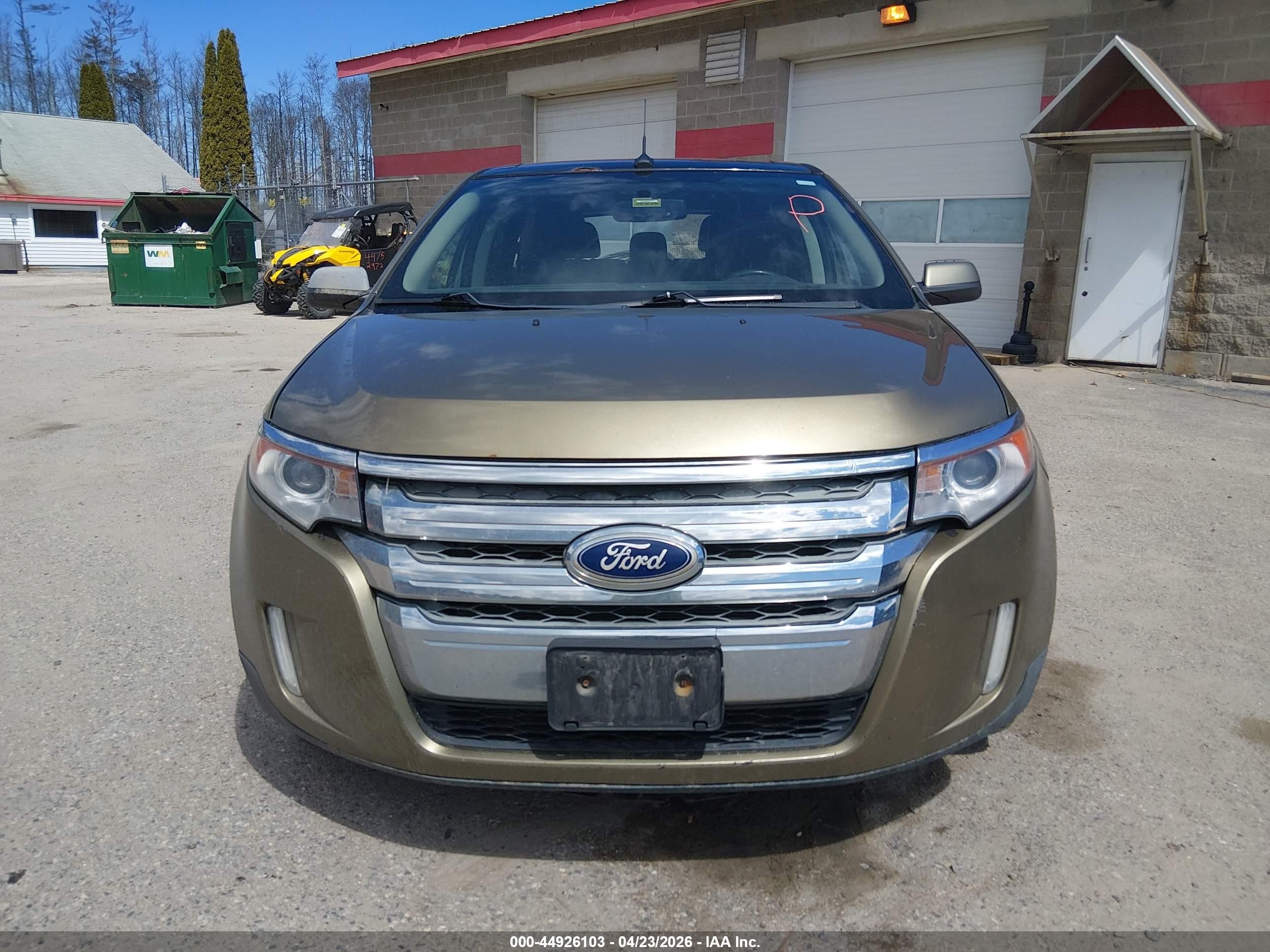 2012 Ford Edge Sel Зеленый vin: 2FMDK4JC0CBA11090