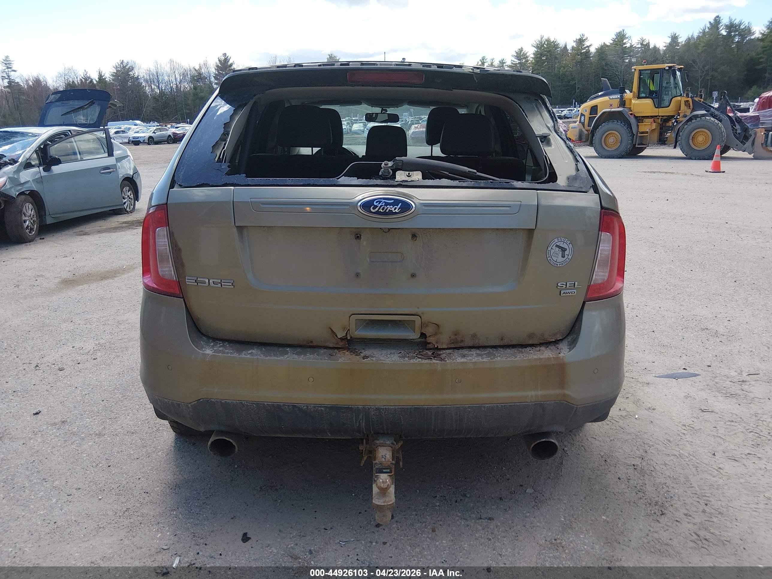 2012 Ford Edge Sel Зеленый vin: 2FMDK4JC0CBA11090