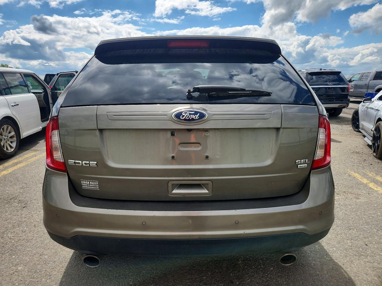 2012 Ford Edge Sel Gray vin: 2FMDK4JC0CBA76747