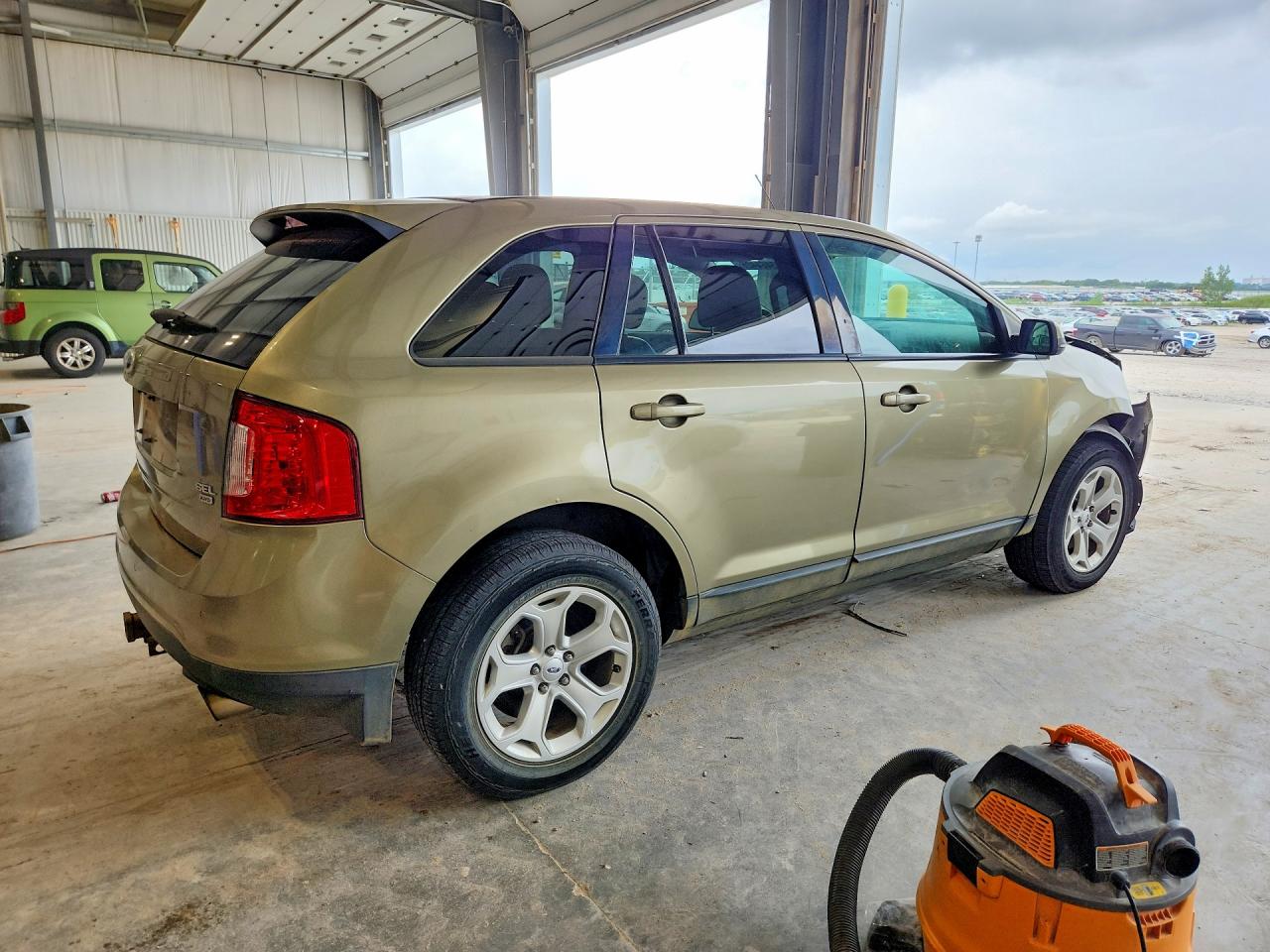 2012 Ford Edge Sel Зеленый vin: 2FMDK4JC0CBA92169