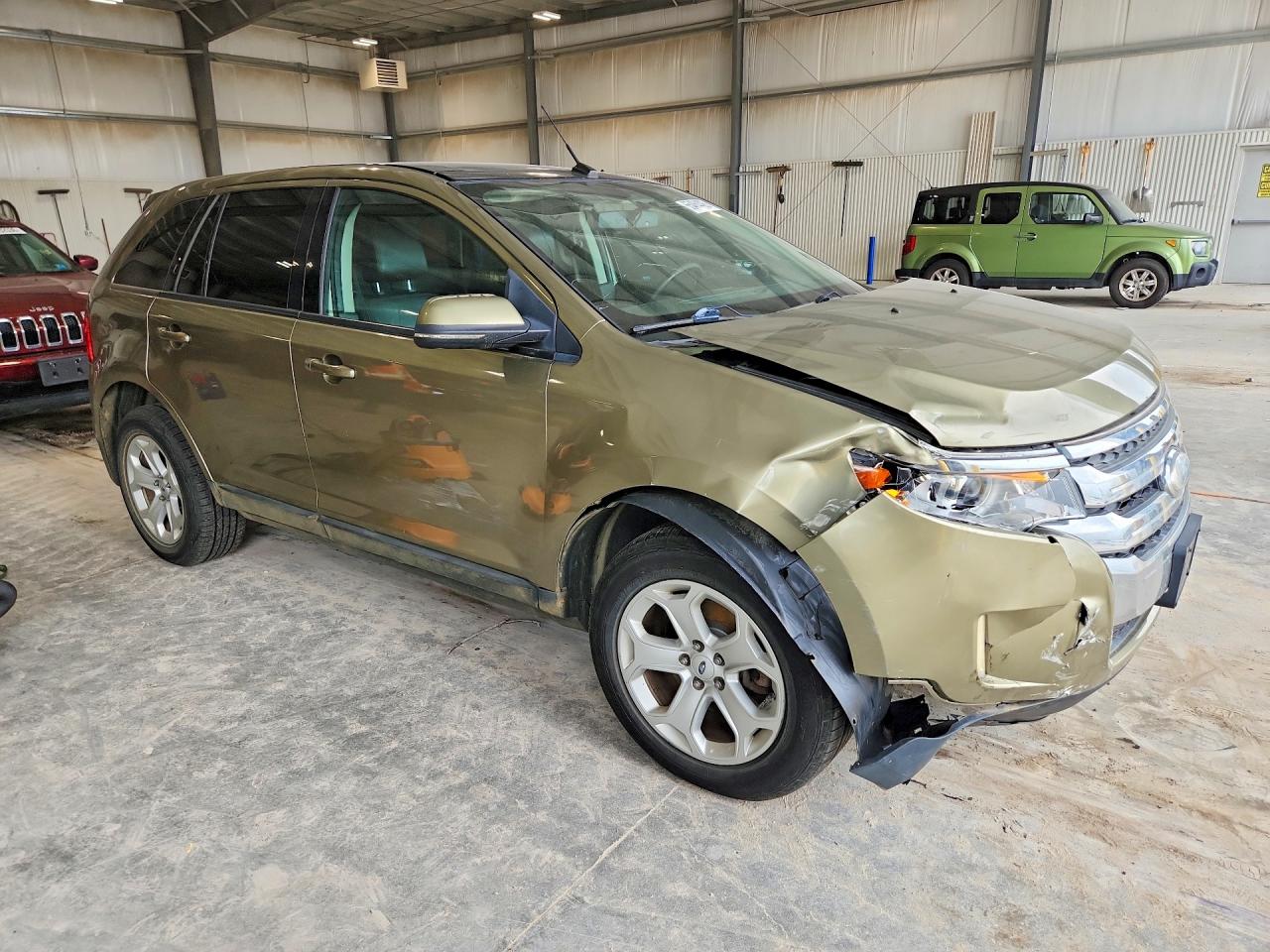 2012 Ford Edge Sel Зеленый vin: 2FMDK4JC0CBA92169