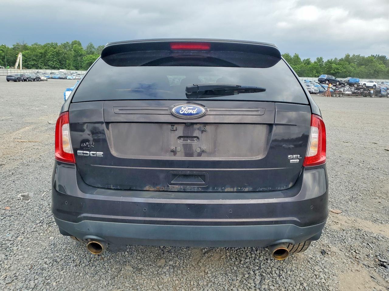 2013 Ford Edge Sel Black vin: 2FMDK4JC0DBA39621