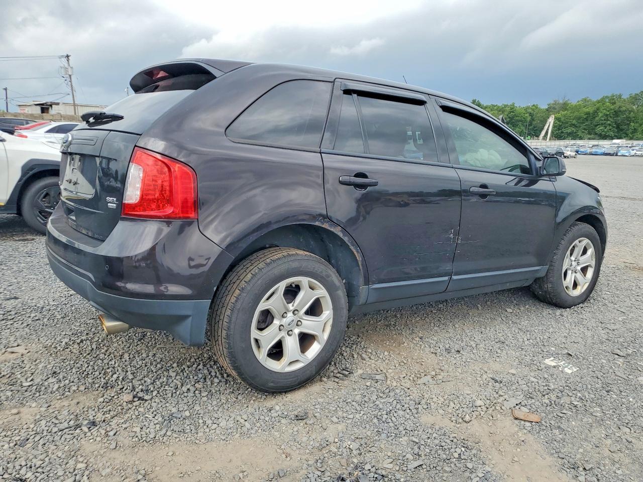 2013 Ford Edge Sel Black vin: 2FMDK4JC0DBA39621