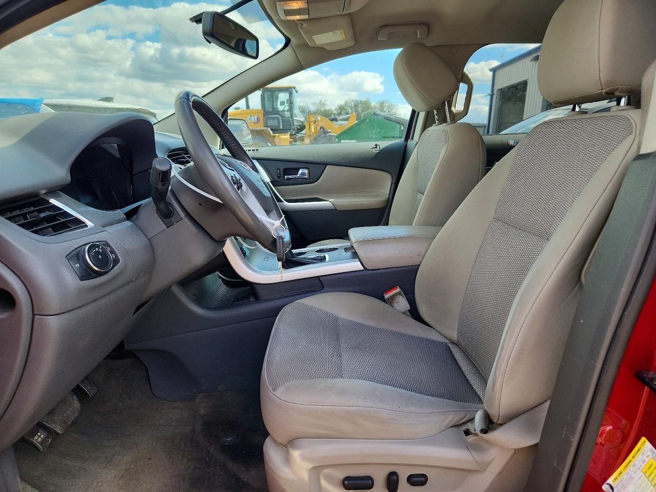 2013 Ford Edge Sel Red vin: 2FMDK4JC0DBA44883