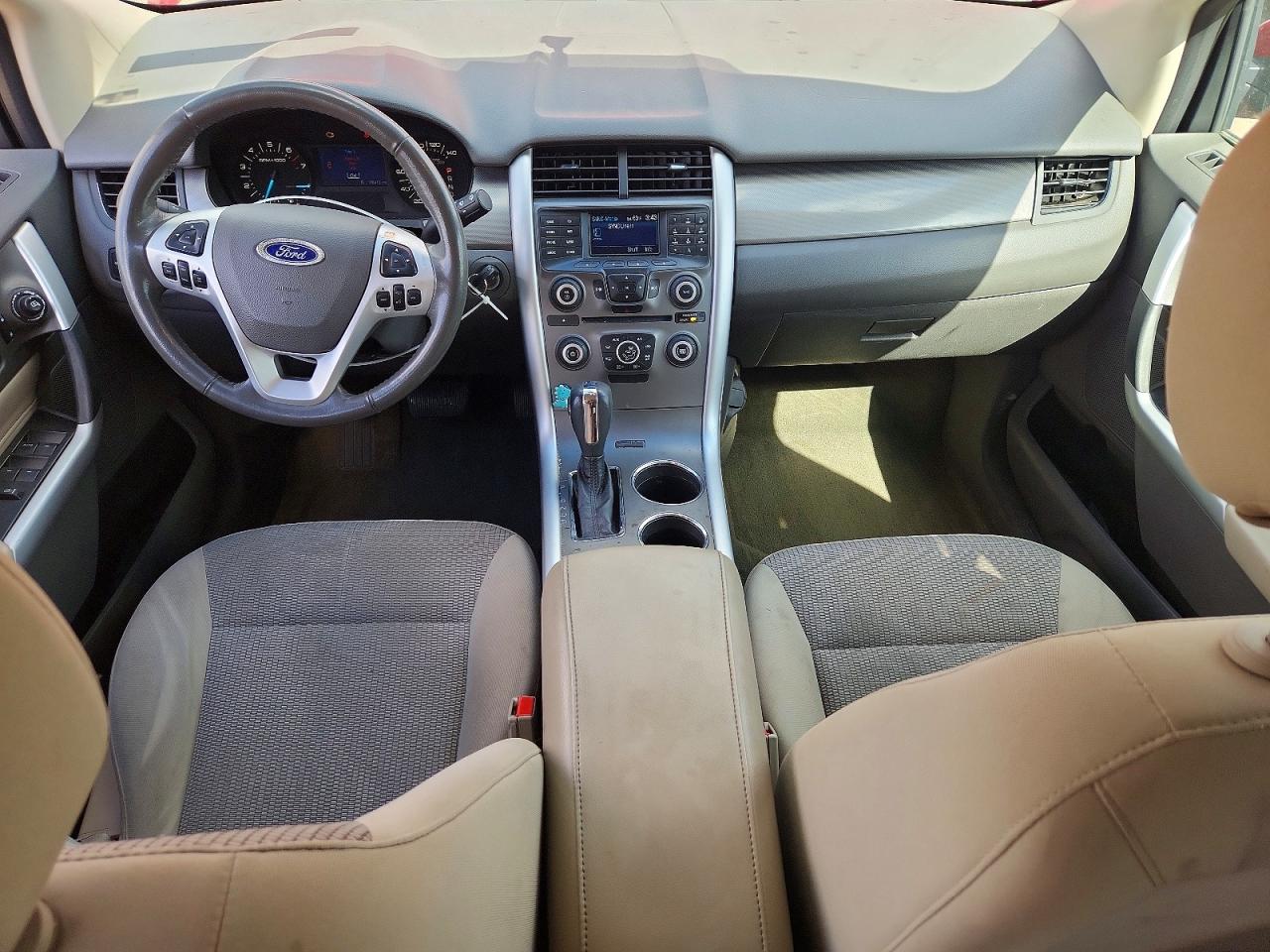 2013 Ford Edge Sel Red vin: 2FMDK4JC0DBA44883