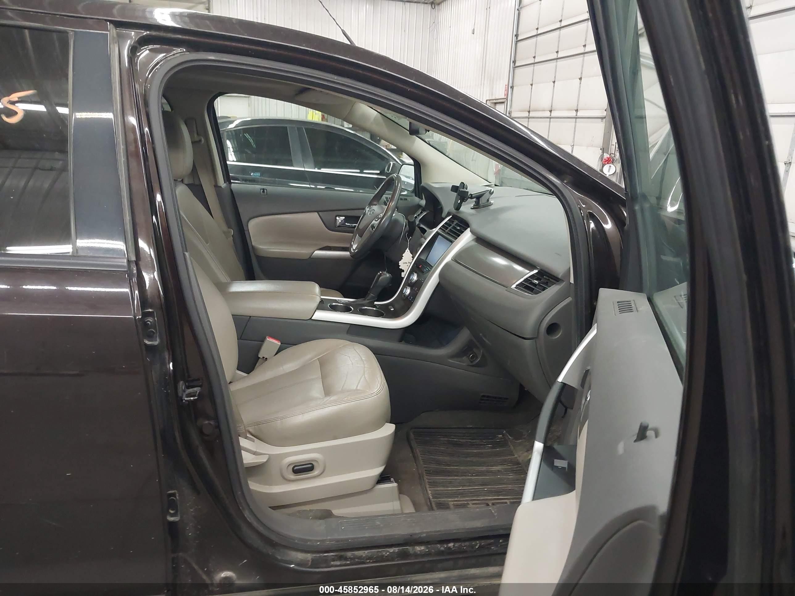 2013 Ford Edge Sel Dark Brown vin: 2FMDK4JC0DBB65039