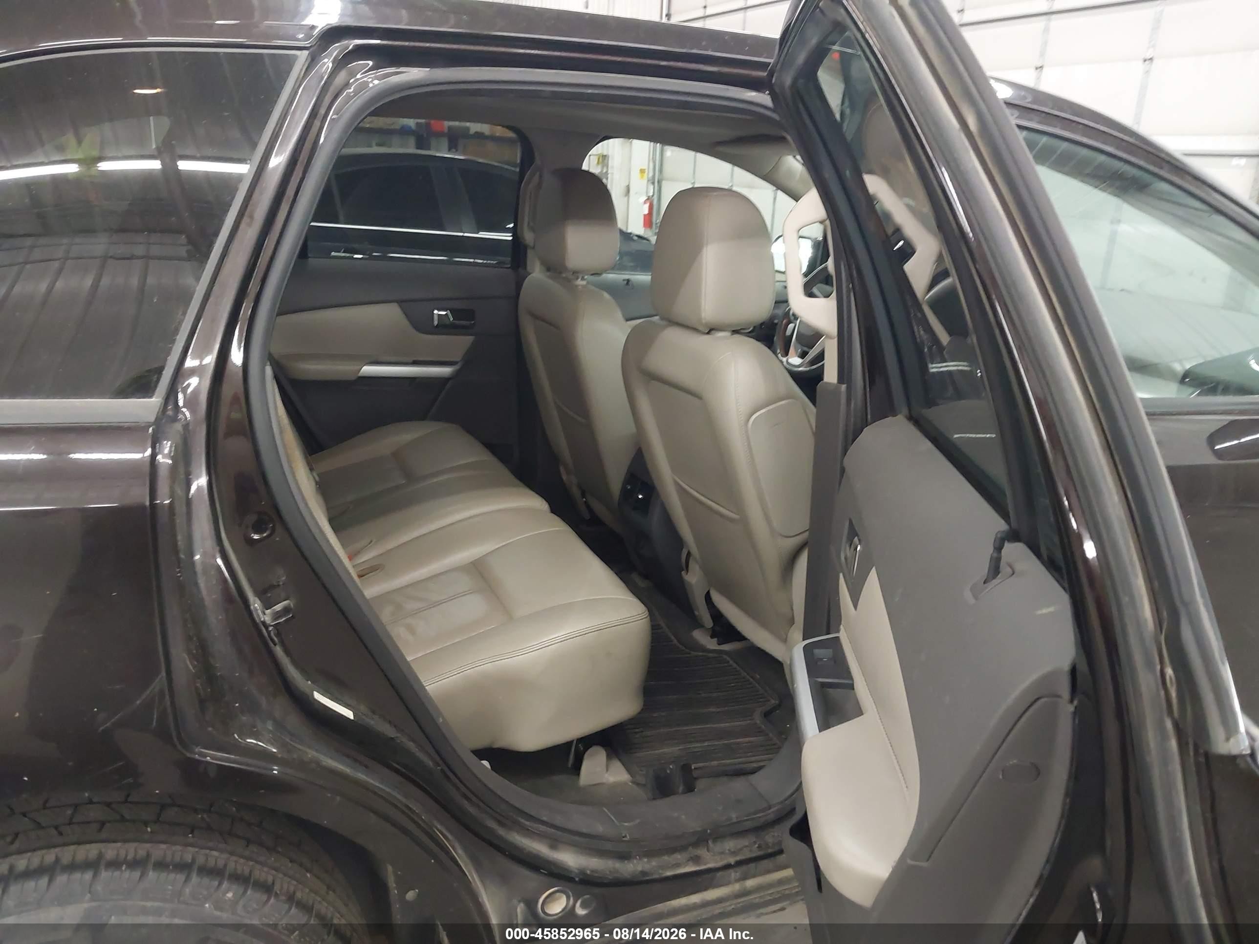 2013 Ford Edge Sel Dark Brown vin: 2FMDK4JC0DBB65039