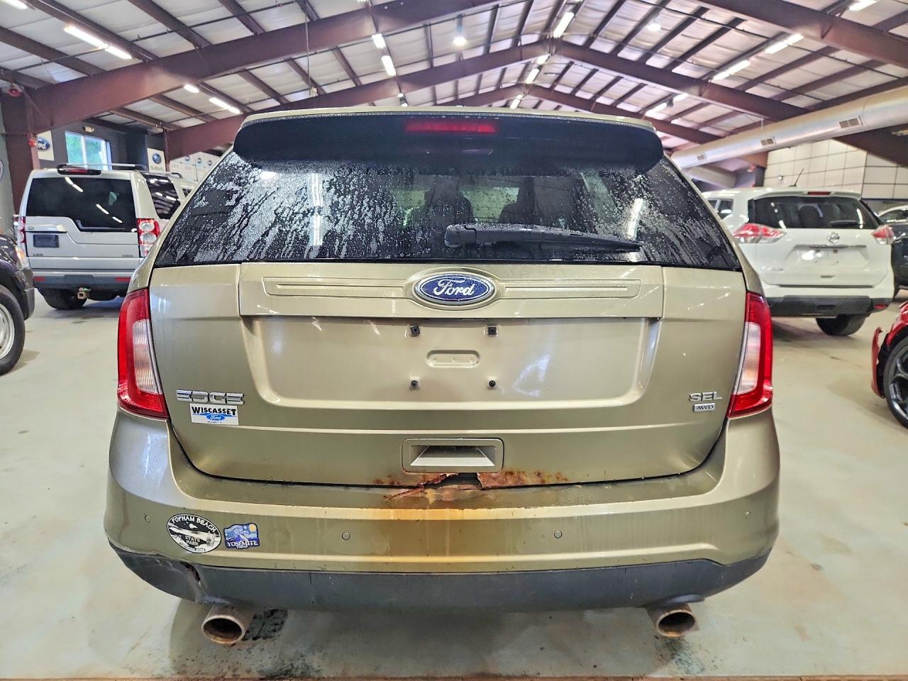 2013 Ford Edge Sel Зеленый vin: 2FMDK4JC0DBB68457