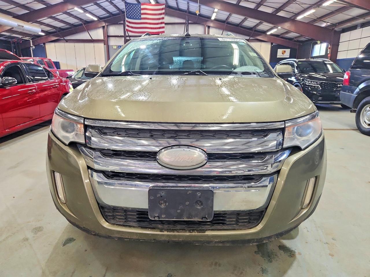 2013 Ford Edge Sel Зеленый vin: 2FMDK4JC0DBB68457