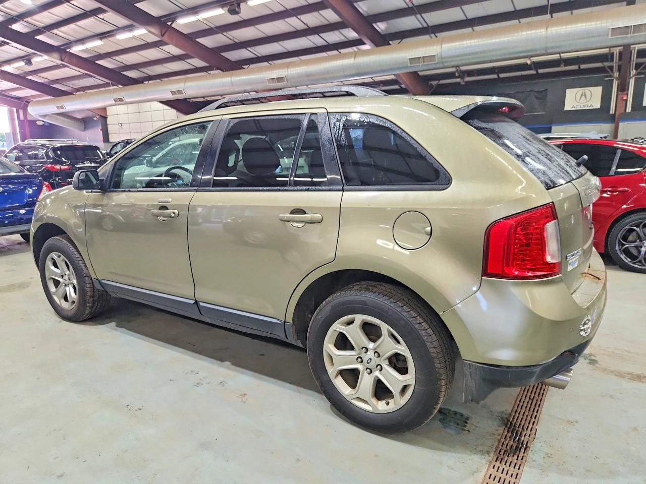 2013 Ford Edge Sel Зеленый vin: 2FMDK4JC0DBB68457