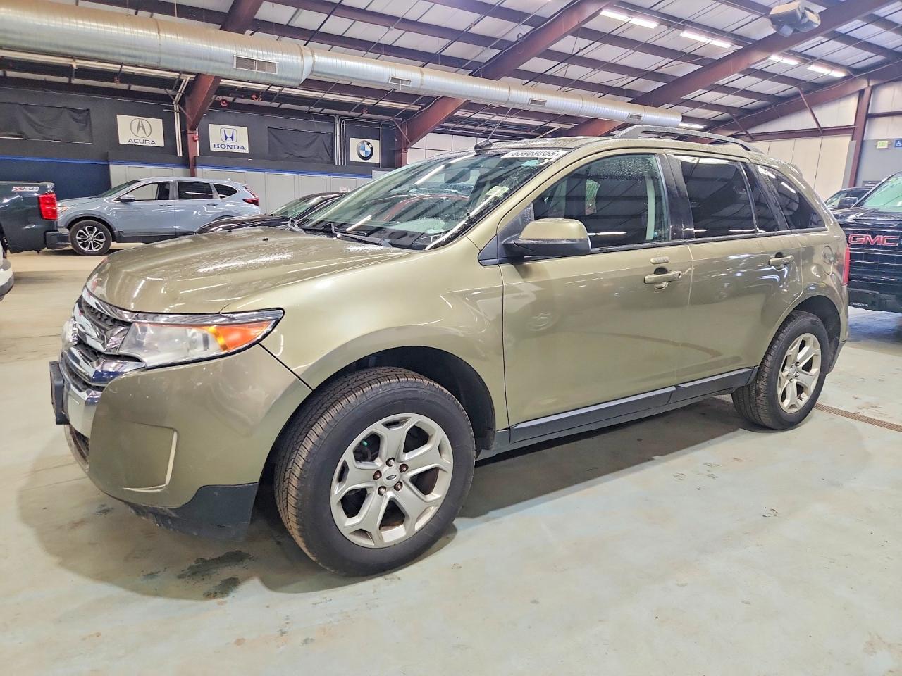 2013 Ford Edge Sel Зеленый vin: 2FMDK4JC0DBB68457