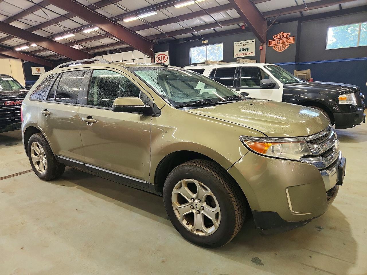 2013 Ford Edge Sel Зеленый vin: 2FMDK4JC0DBB68457