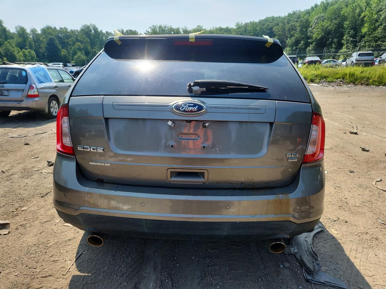 2013 Ford Edge Sel Gray vin: 2FMDK4JC0DBB73318