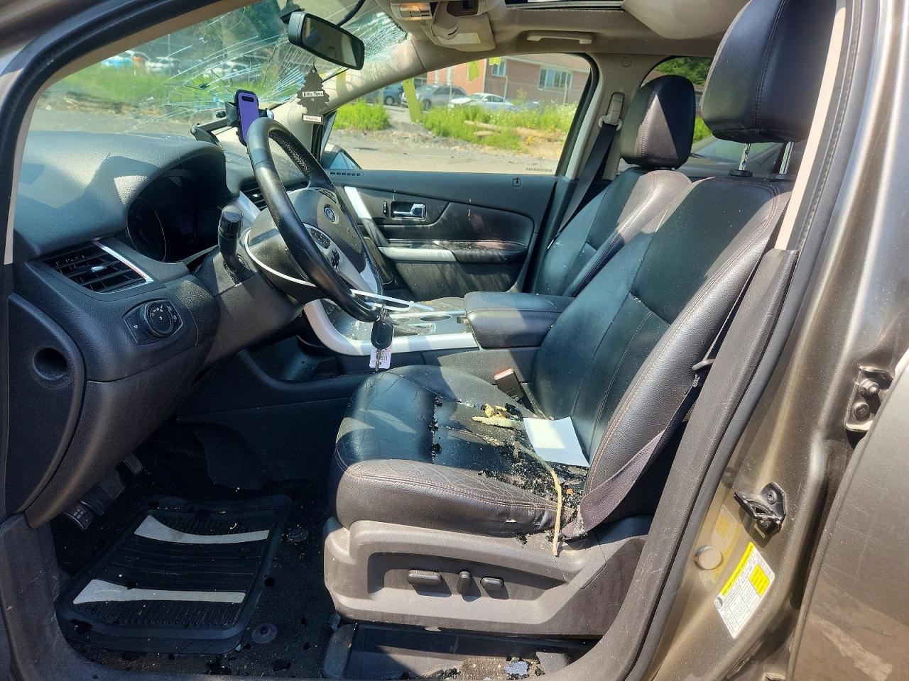 2013 Ford Edge Sel Gray vin: 2FMDK4JC0DBB73318