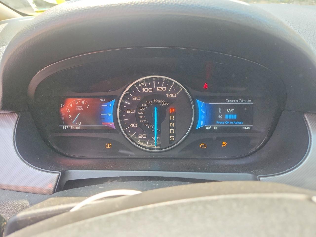 2013 Ford Edge Sel Gray vin: 2FMDK4JC0DBB73318