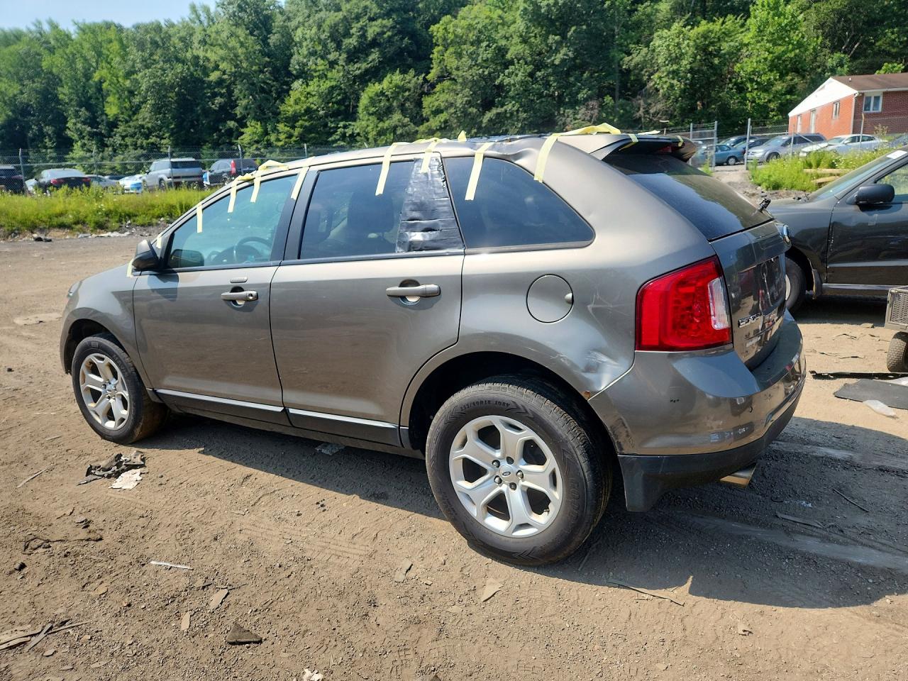 2013 Ford Edge Sel Gray vin: 2FMDK4JC0DBB73318