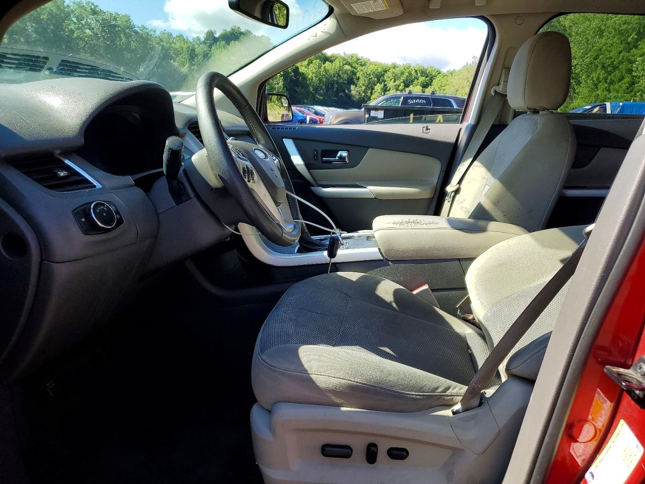 2013 Ford Edge Sel Red vin: 2FMDK4JC0DBB99580
