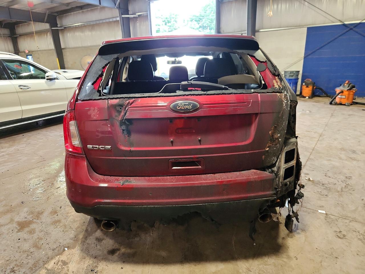 2013 Ford Edge Sel Бордовый vin: 2FMDK4JC0DBC32352