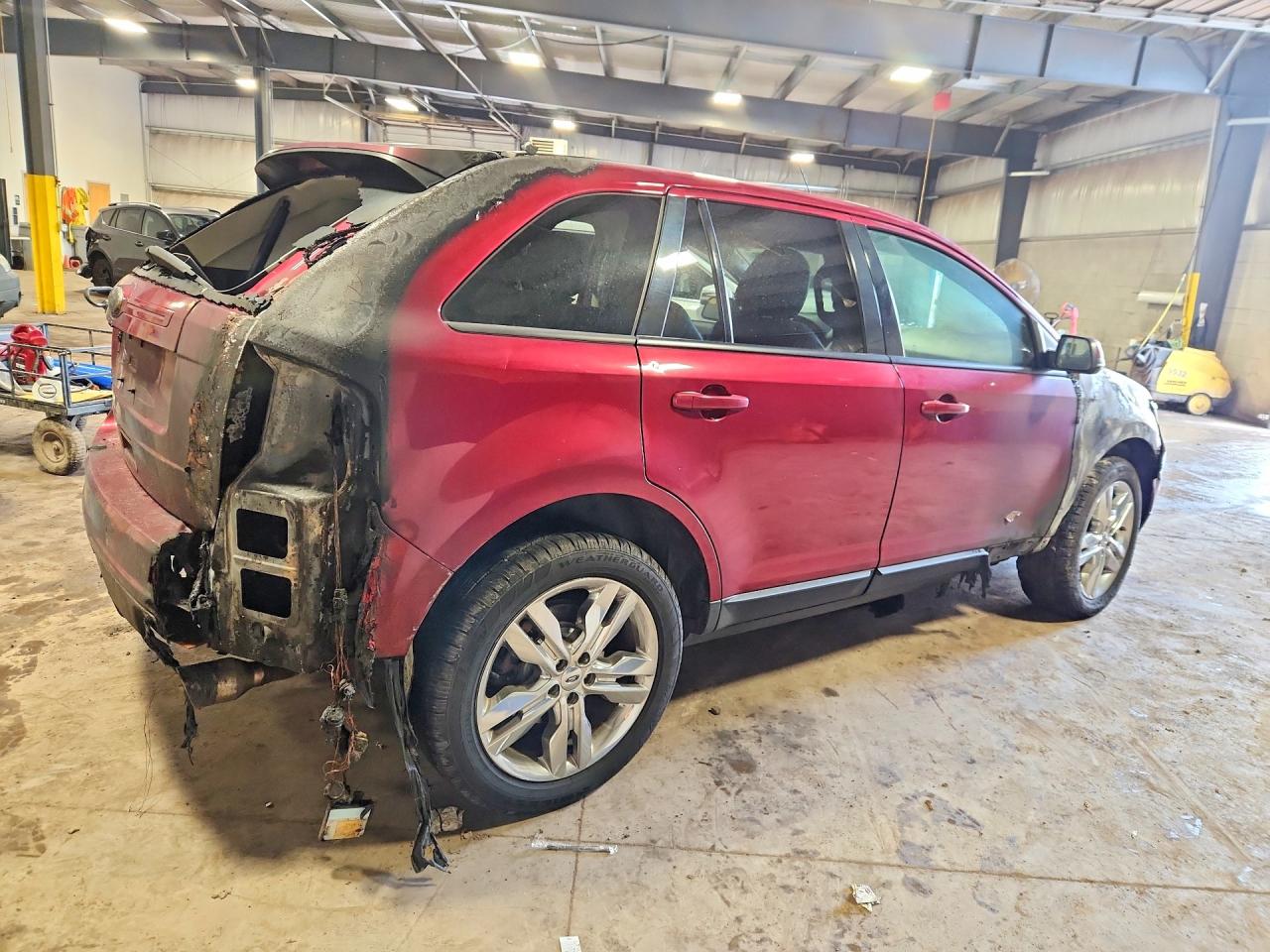 2013 Ford Edge Sel Бордовый vin: 2FMDK4JC0DBC32352