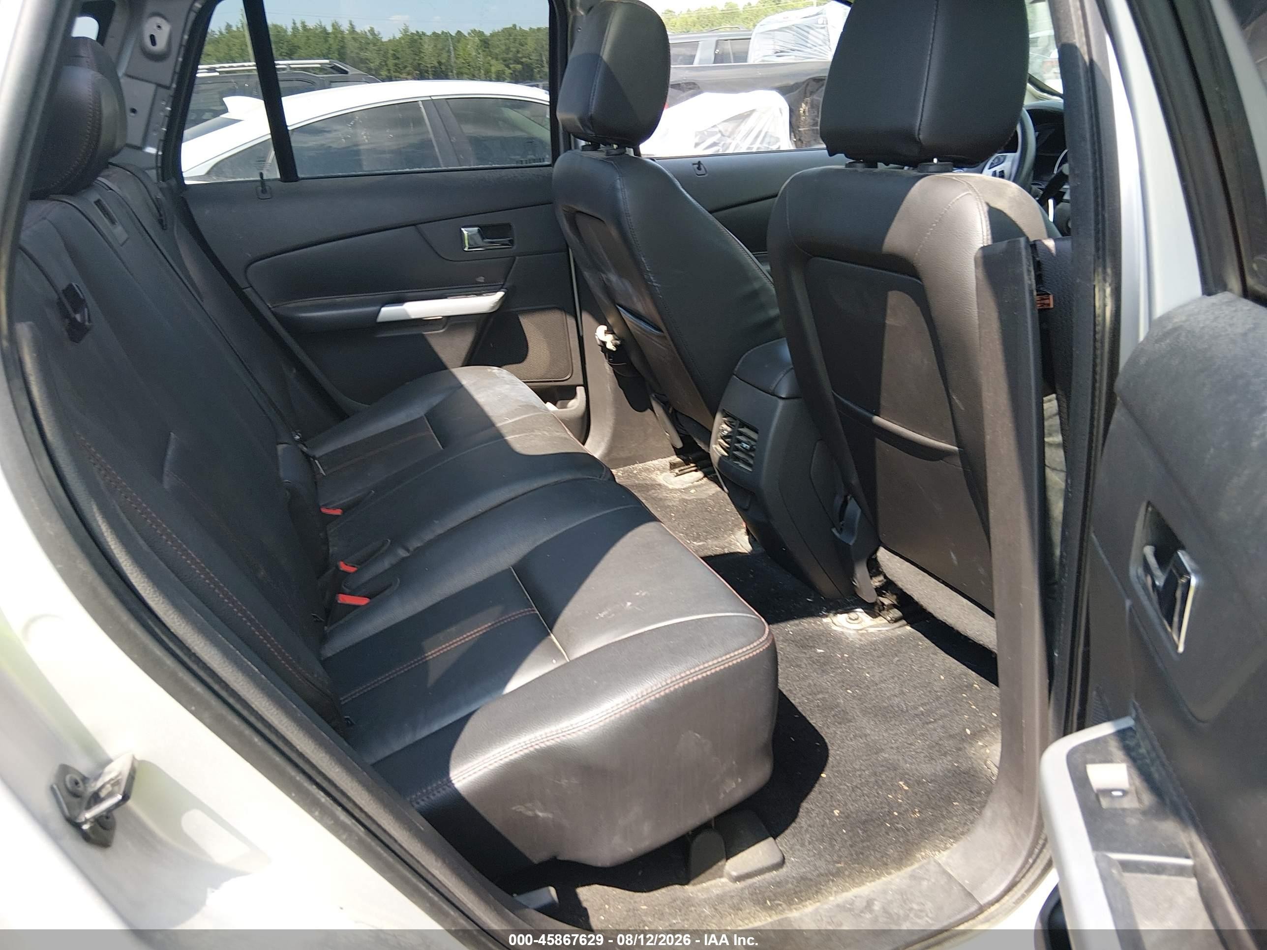 2013 Ford Edge Sel Silver vin: 2FMDK4JC0DBC41178