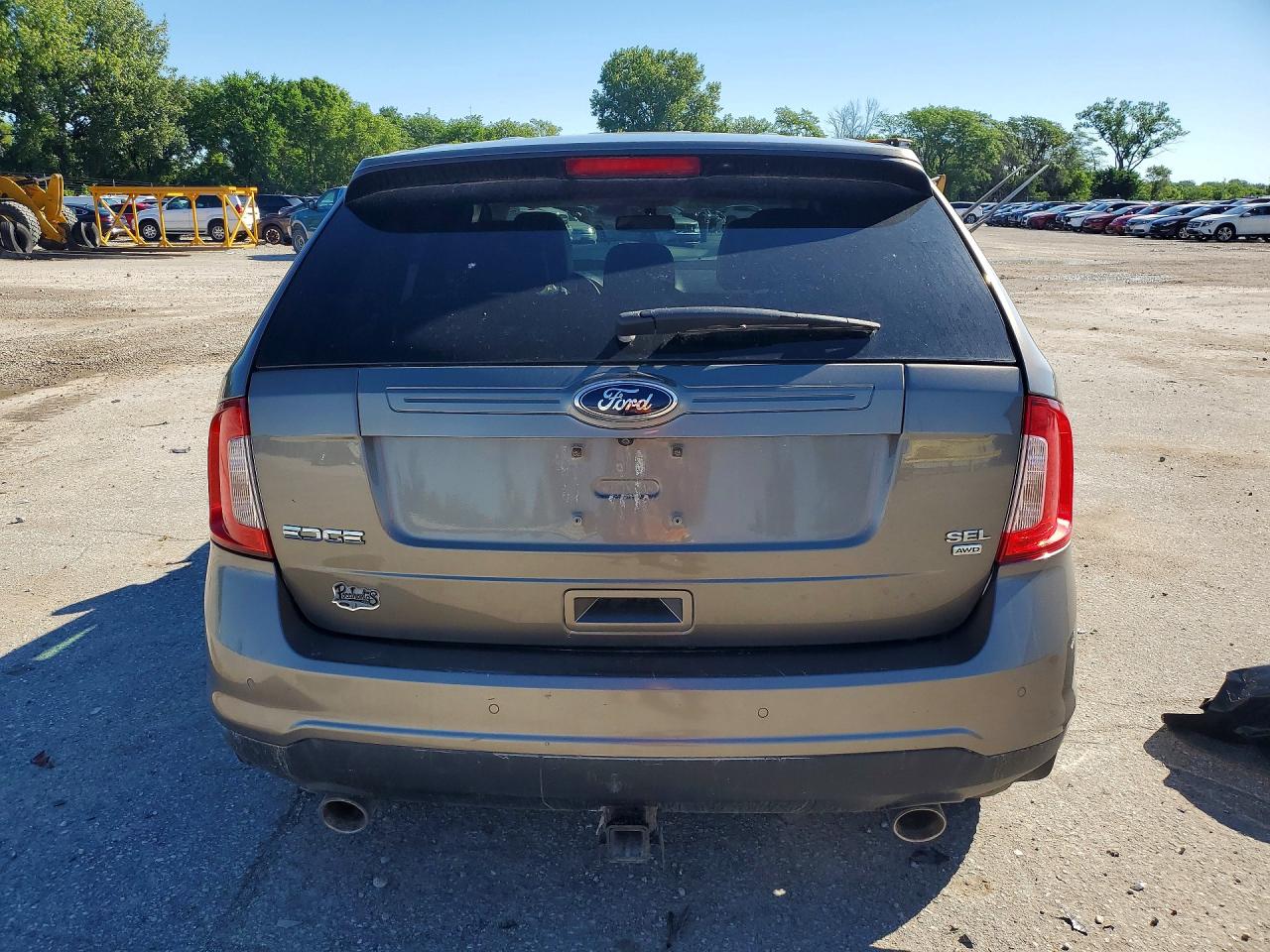 2013 Ford Edge Sel Gray vin: 2FMDK4JC0DBC66386
