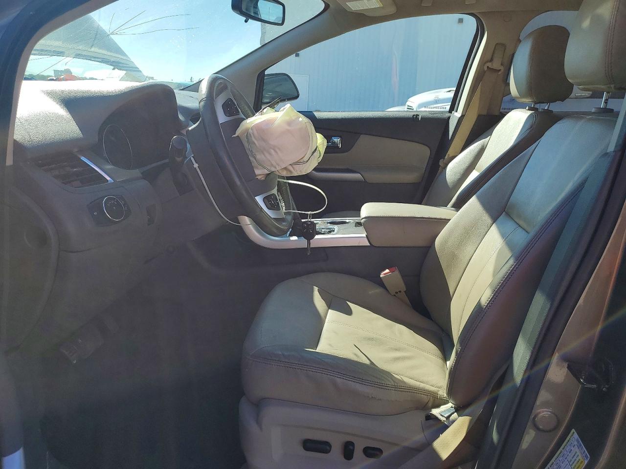 2013 Ford Edge Sel Gray vin: 2FMDK4JC0DBC66386