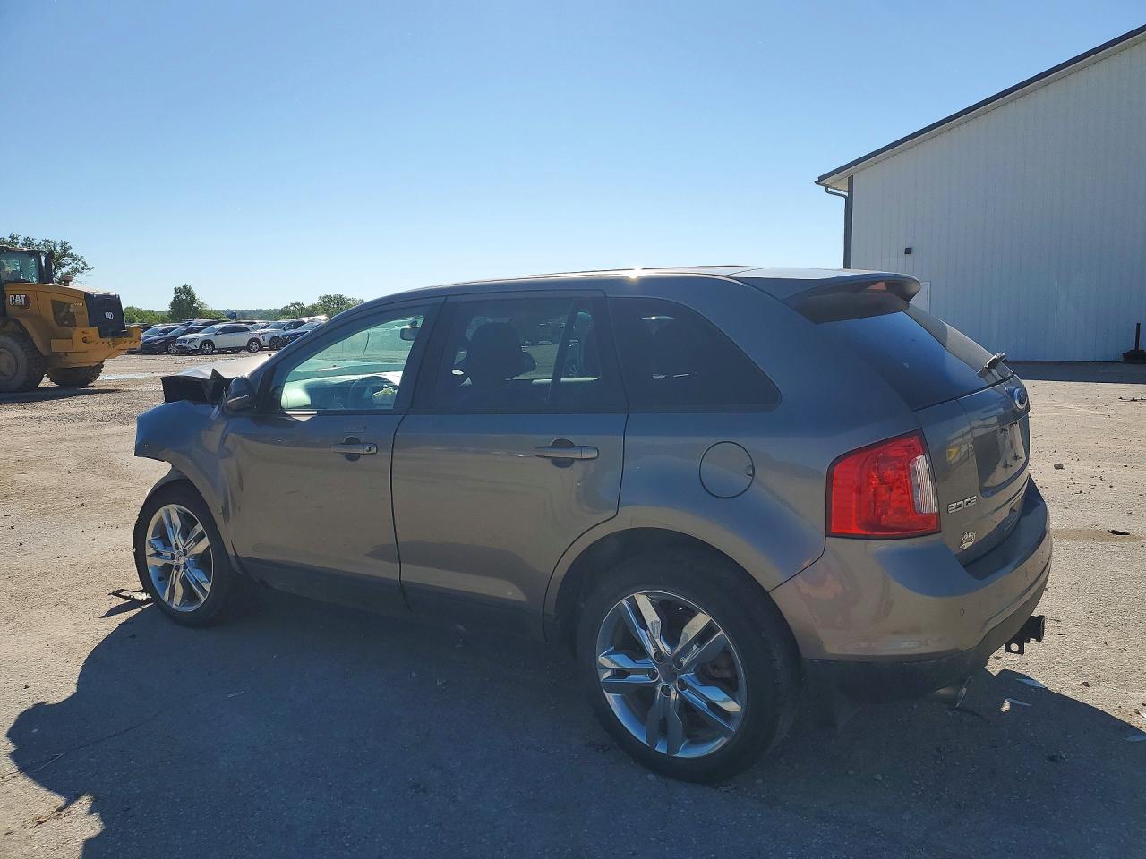 2013 Ford Edge Sel Gray vin: 2FMDK4JC0DBC66386
