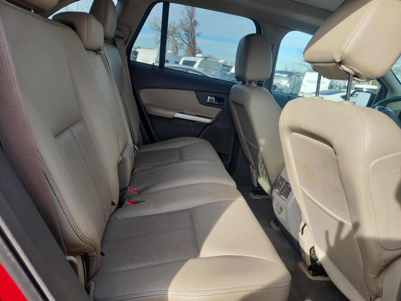 2013 Ford Edge Sel Red vin: 2FMDK4JC0DBC89005