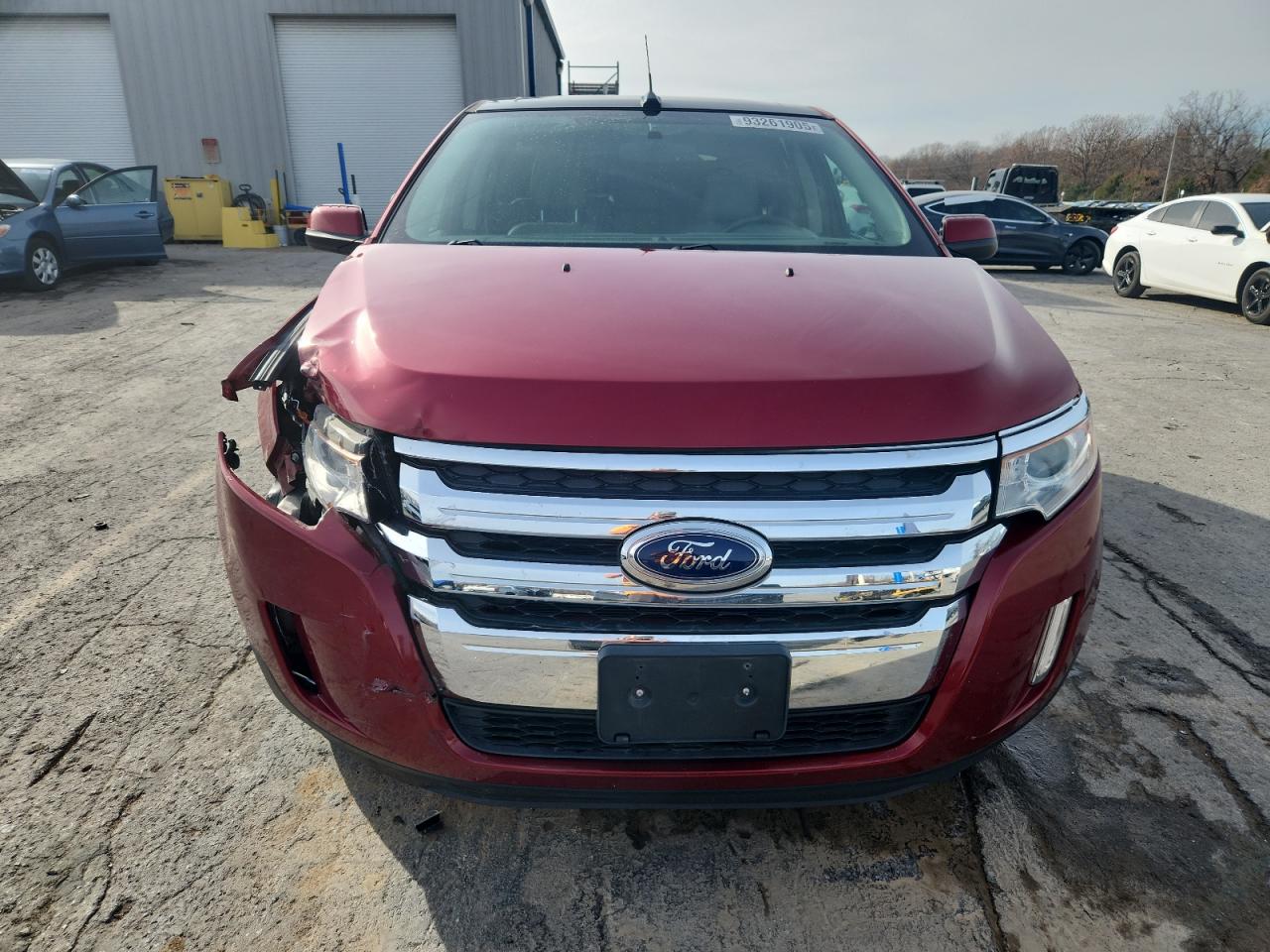 2013 Ford Edge Sel Red vin: 2FMDK4JC0DBC89005