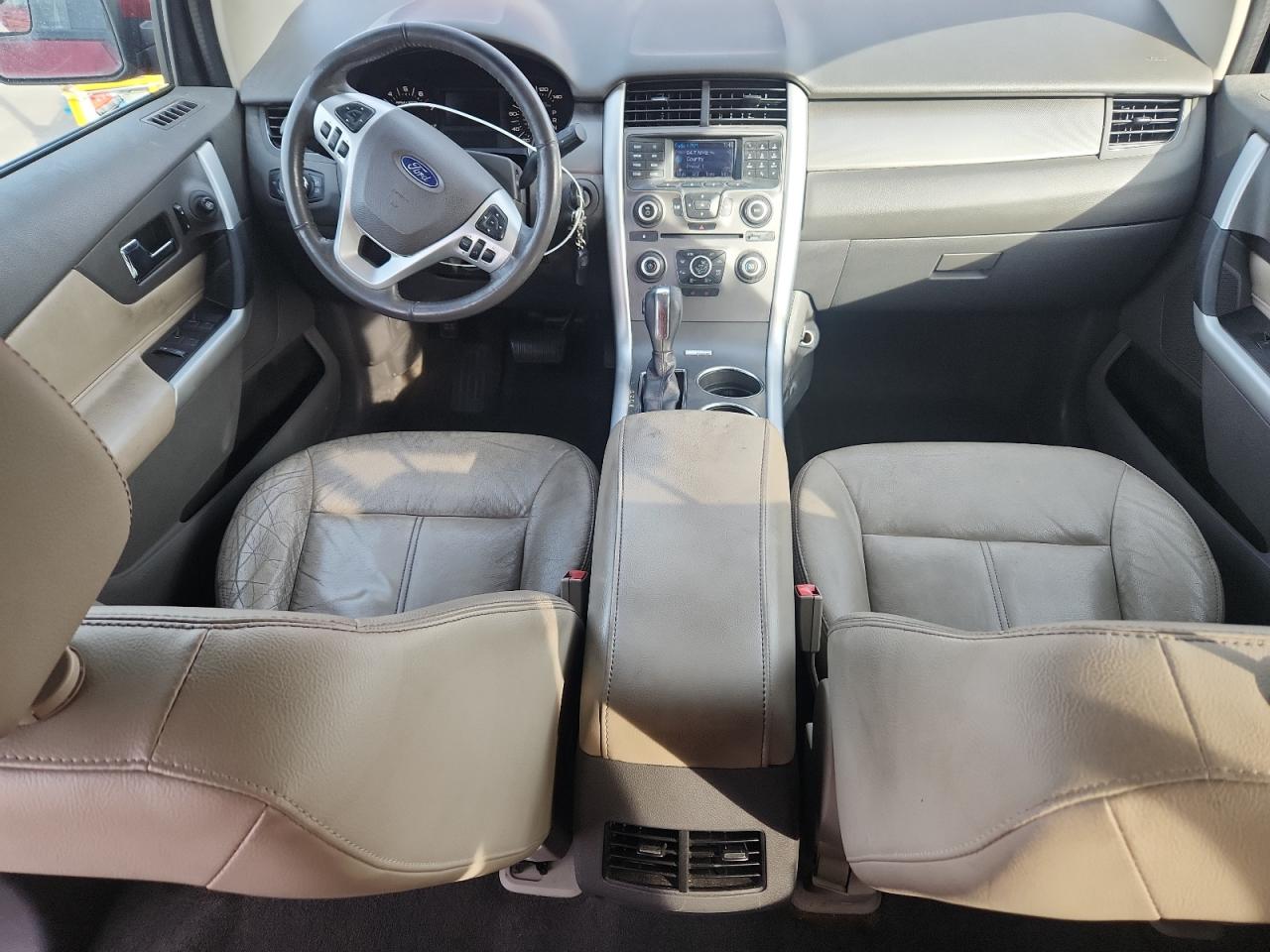 2013 Ford Edge Sel Red vin: 2FMDK4JC0DBC89005