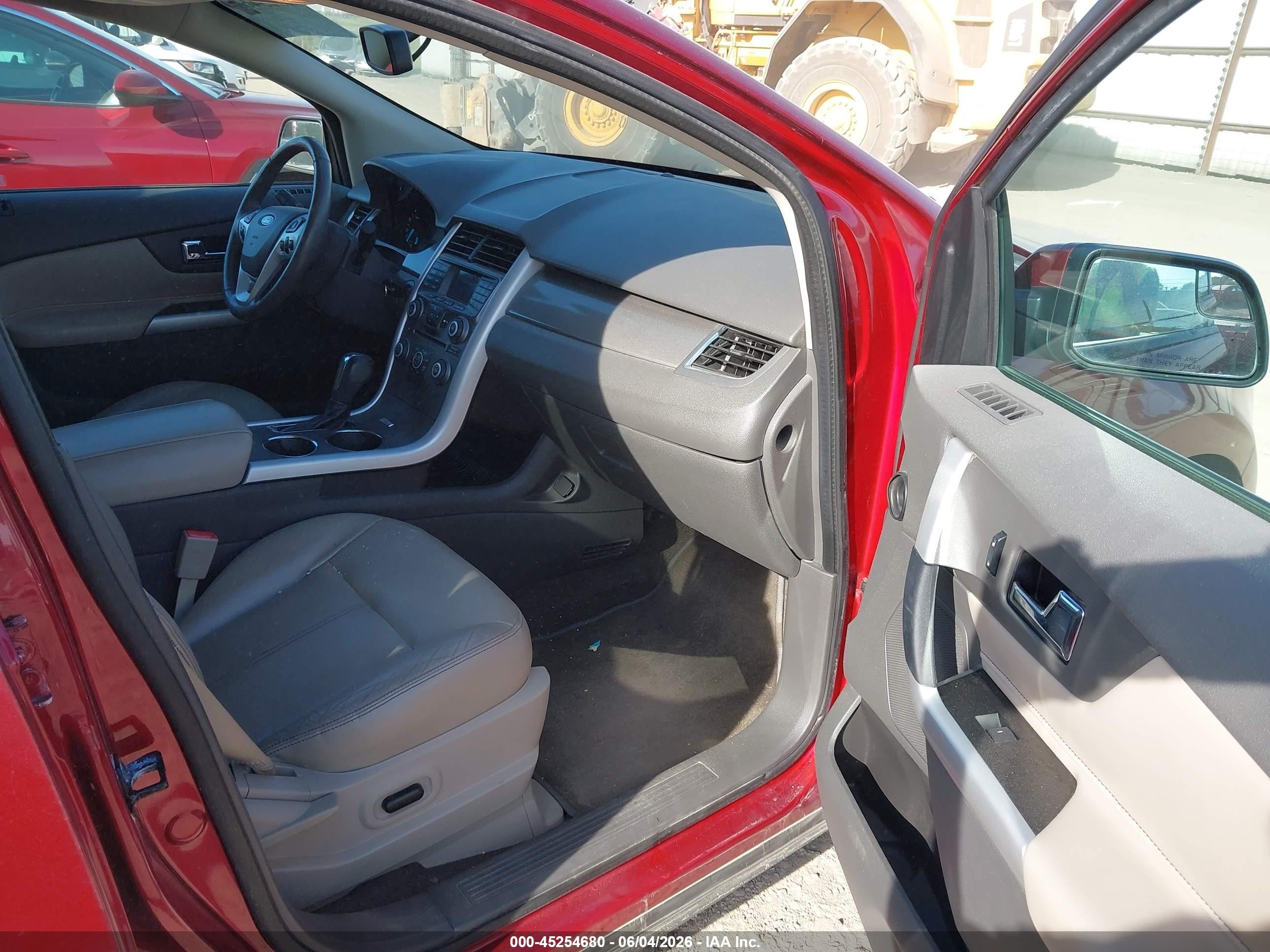 2014 Ford Edge Sel Красный vin: 2FMDK4JC0EBB13072