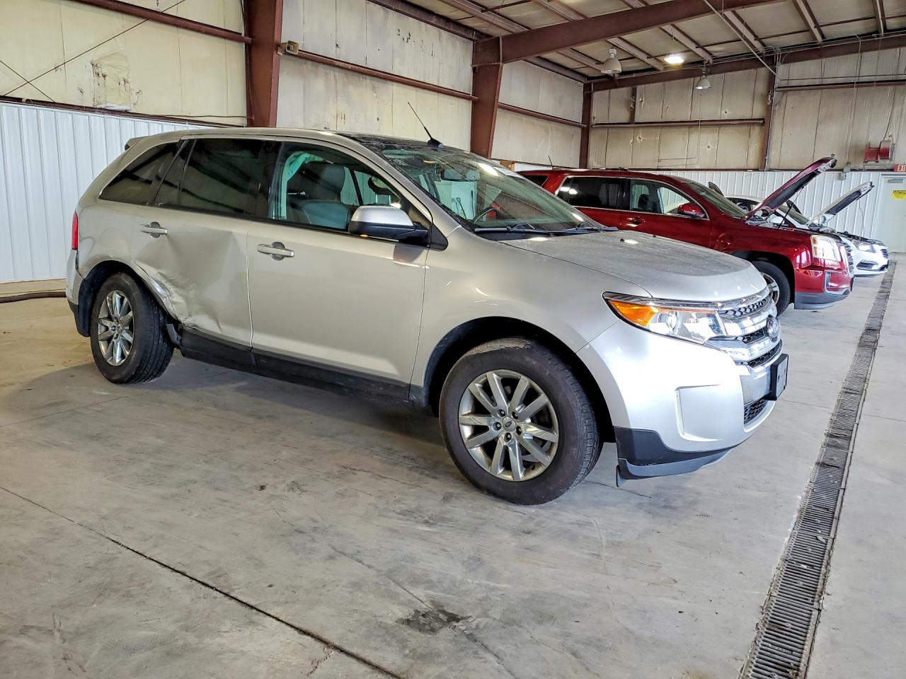 2014 Ford Edge Sel Серебряный vin: 2FMDK4JC0EBB36108