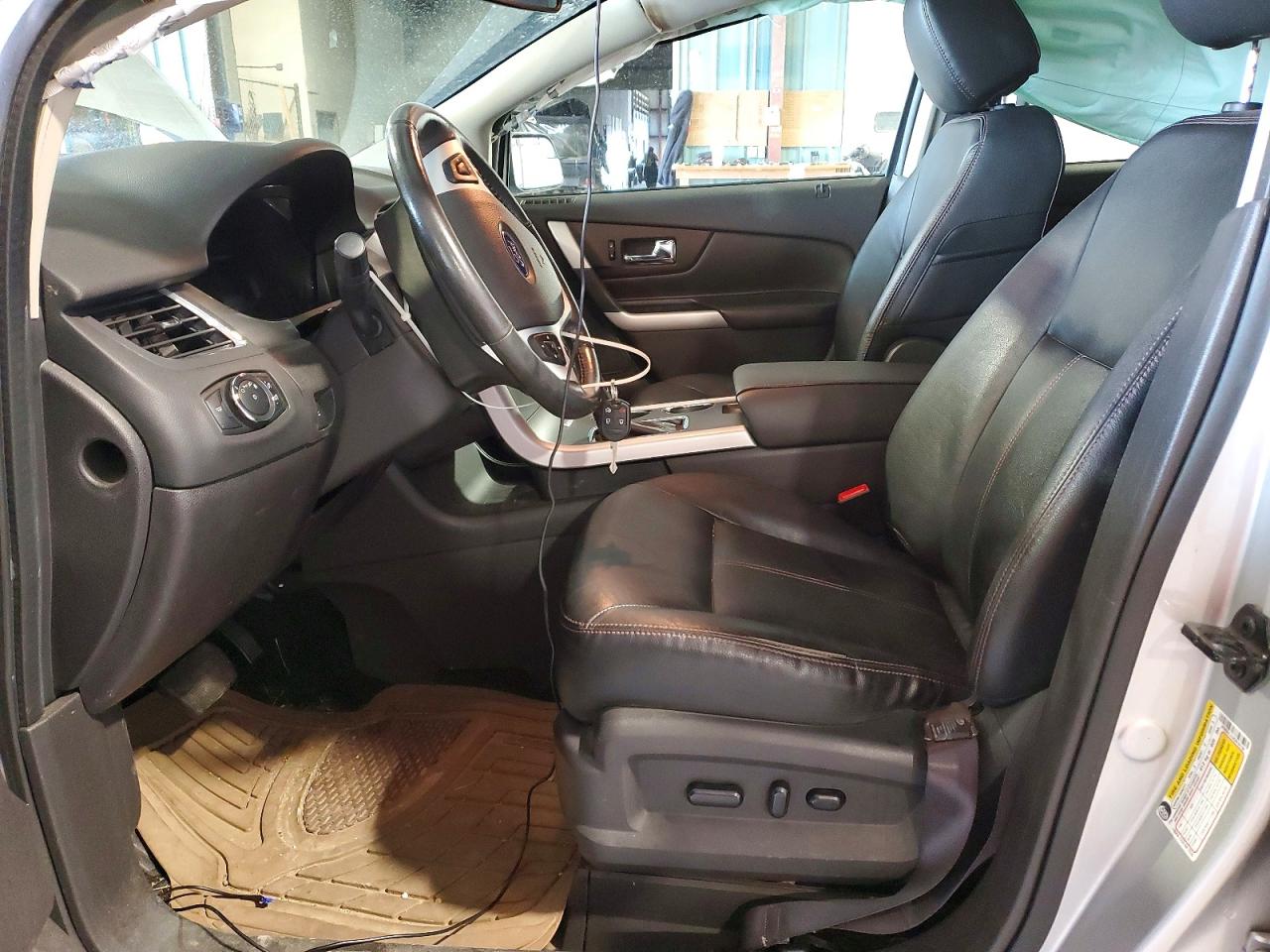 2014 Ford Edge Sel Серебряный vin: 2FMDK4JC0EBB36108