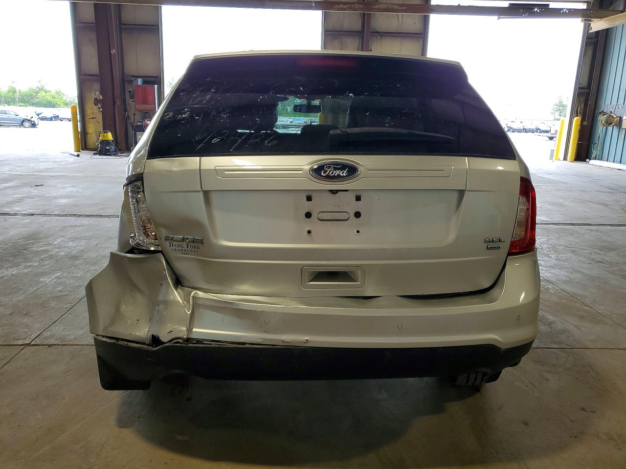 2014 Ford Edge Sel Серебряный vin: 2FMDK4JC0EBB36108