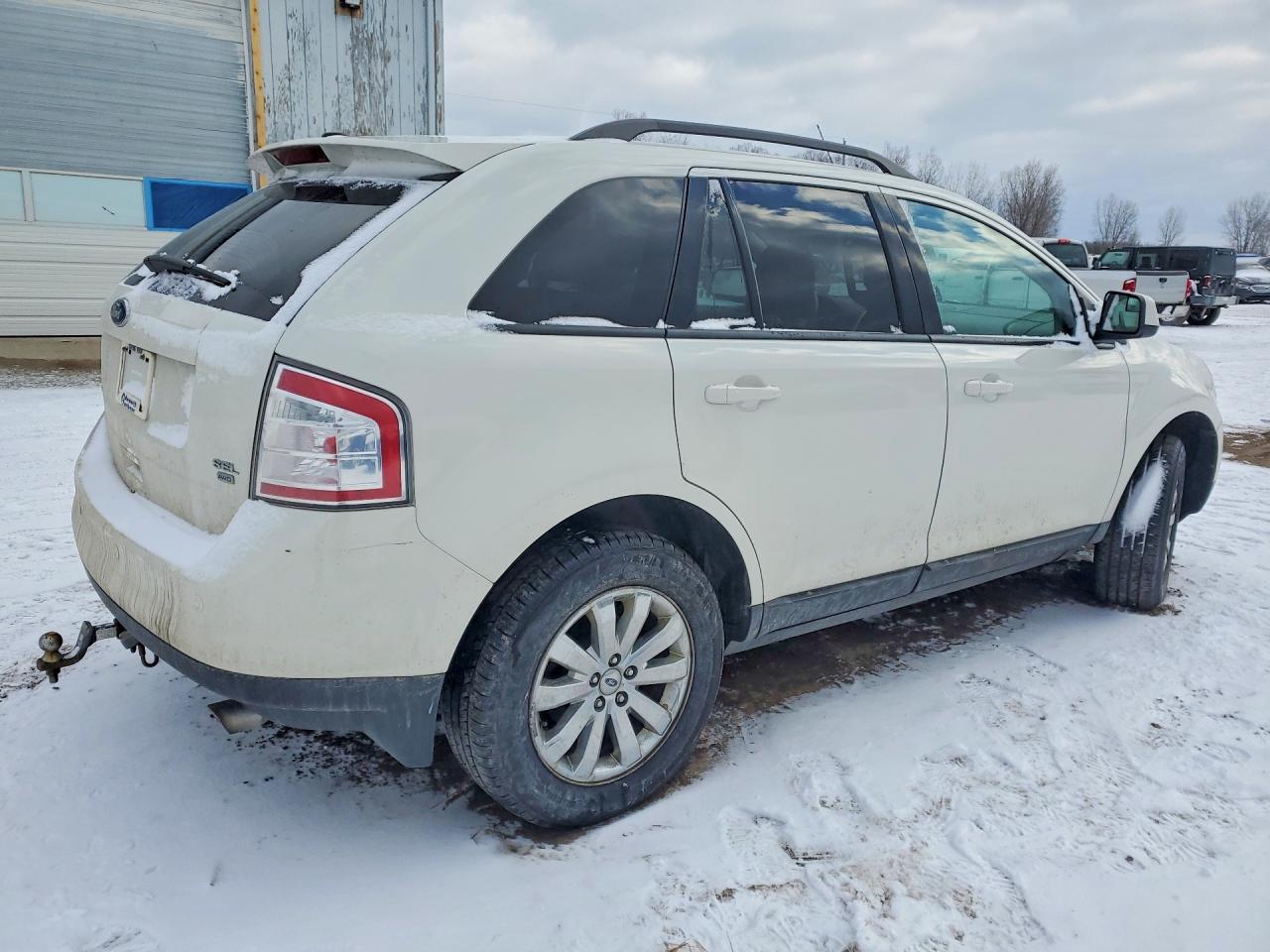 2010 Ford Edge Sel White vin: 2FMDK4JC1ABA05392