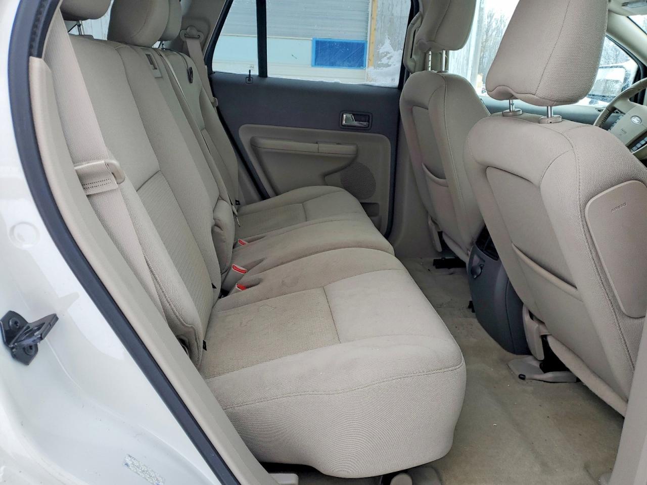 2010 Ford Edge Sel White vin: 2FMDK4JC1ABA05392