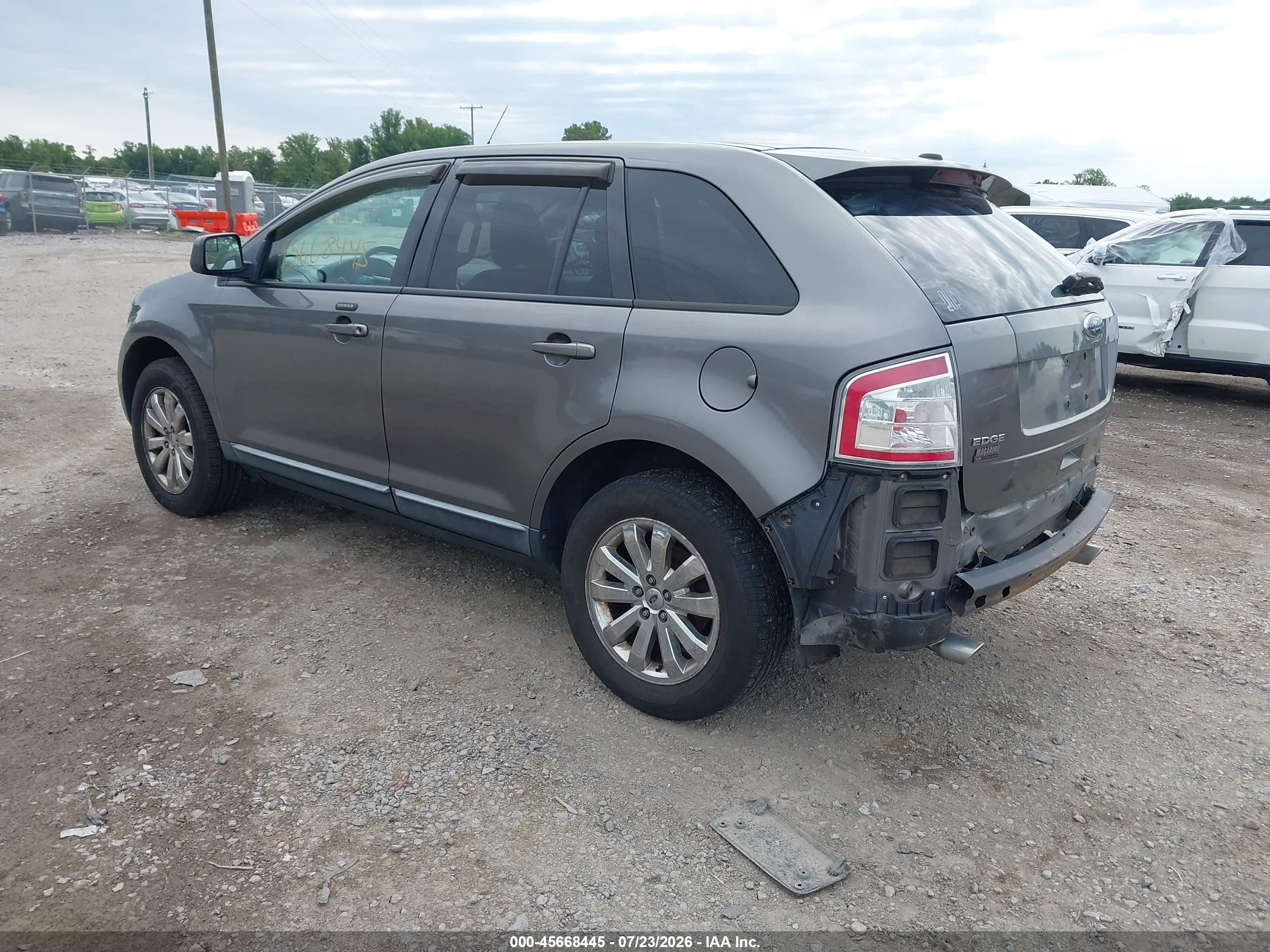 2010 Ford Edge Sel Gray vin: 2FMDK4JC1ABA75961