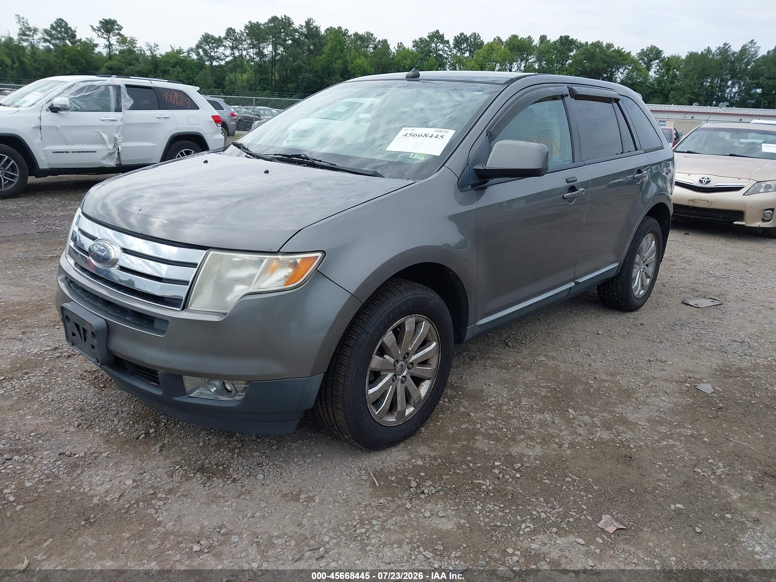 2010 Ford Edge Sel Gray vin: 2FMDK4JC1ABA75961