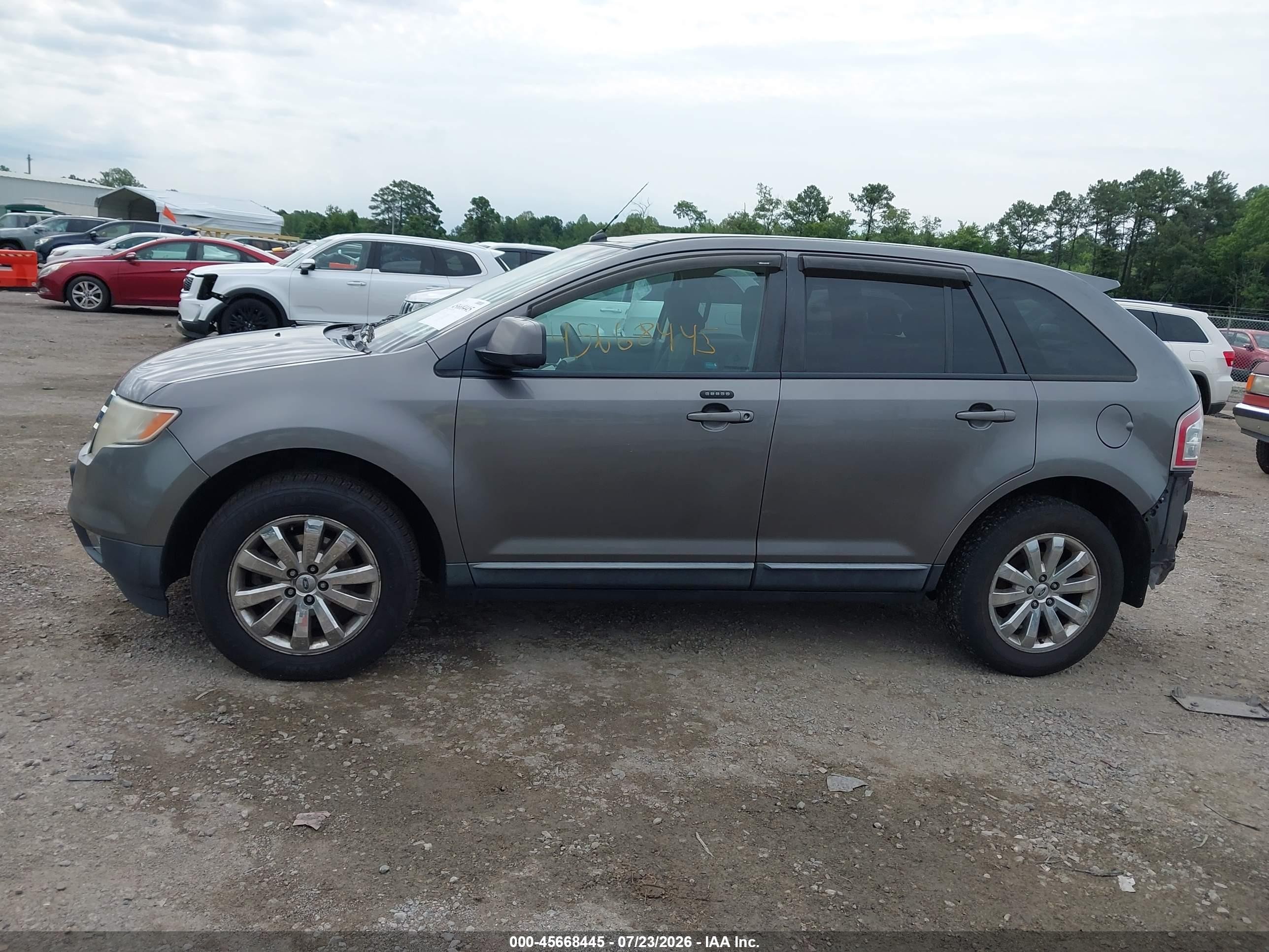 2010 Ford Edge Sel Gray vin: 2FMDK4JC1ABA75961